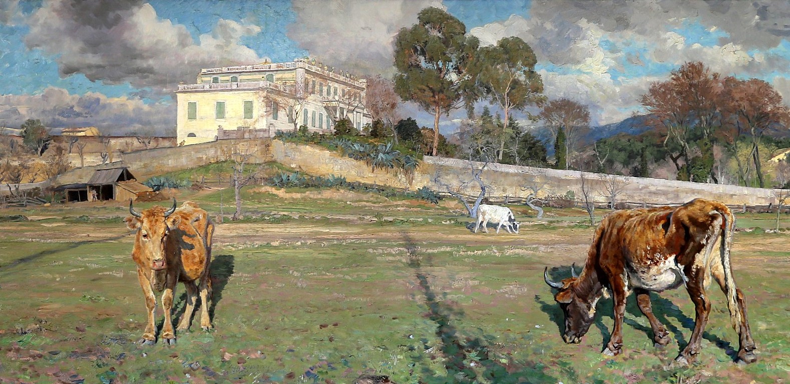 Villa Baciocchi - en vinterdag i nærheten av Ajaccio (1888)&nbsp;<span>(+)</span>