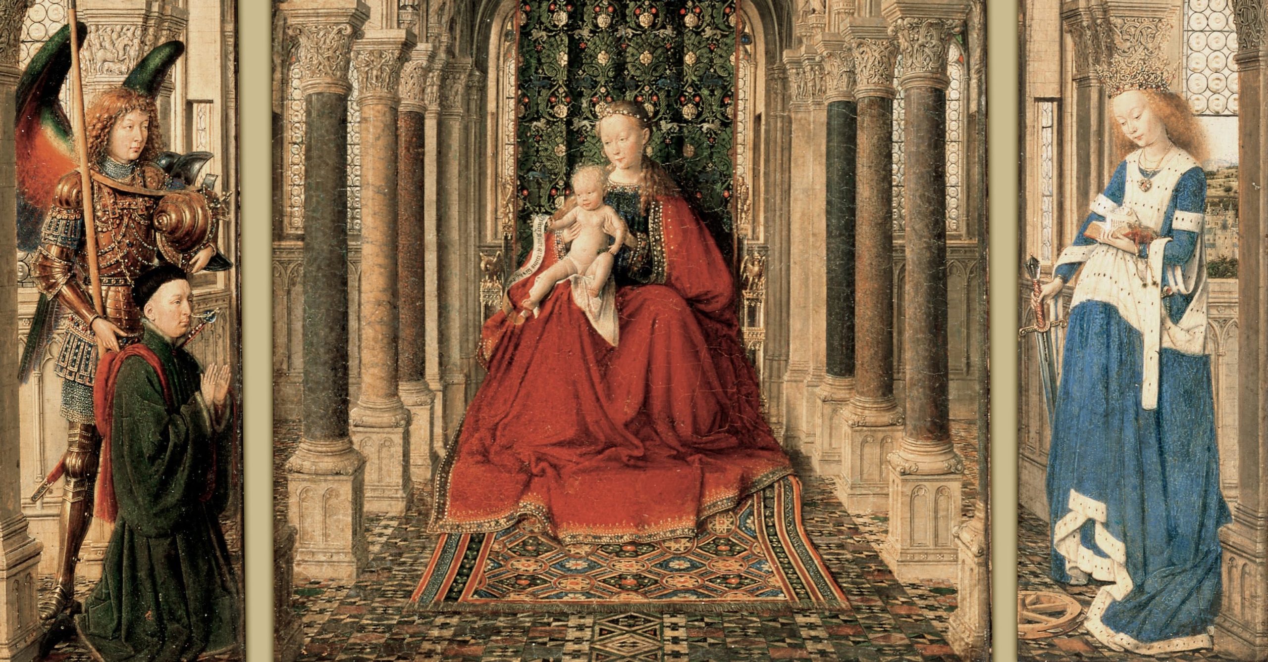 Tronende Madonna med helgener og donor (1437)&nbsp;<span>(+)</span>