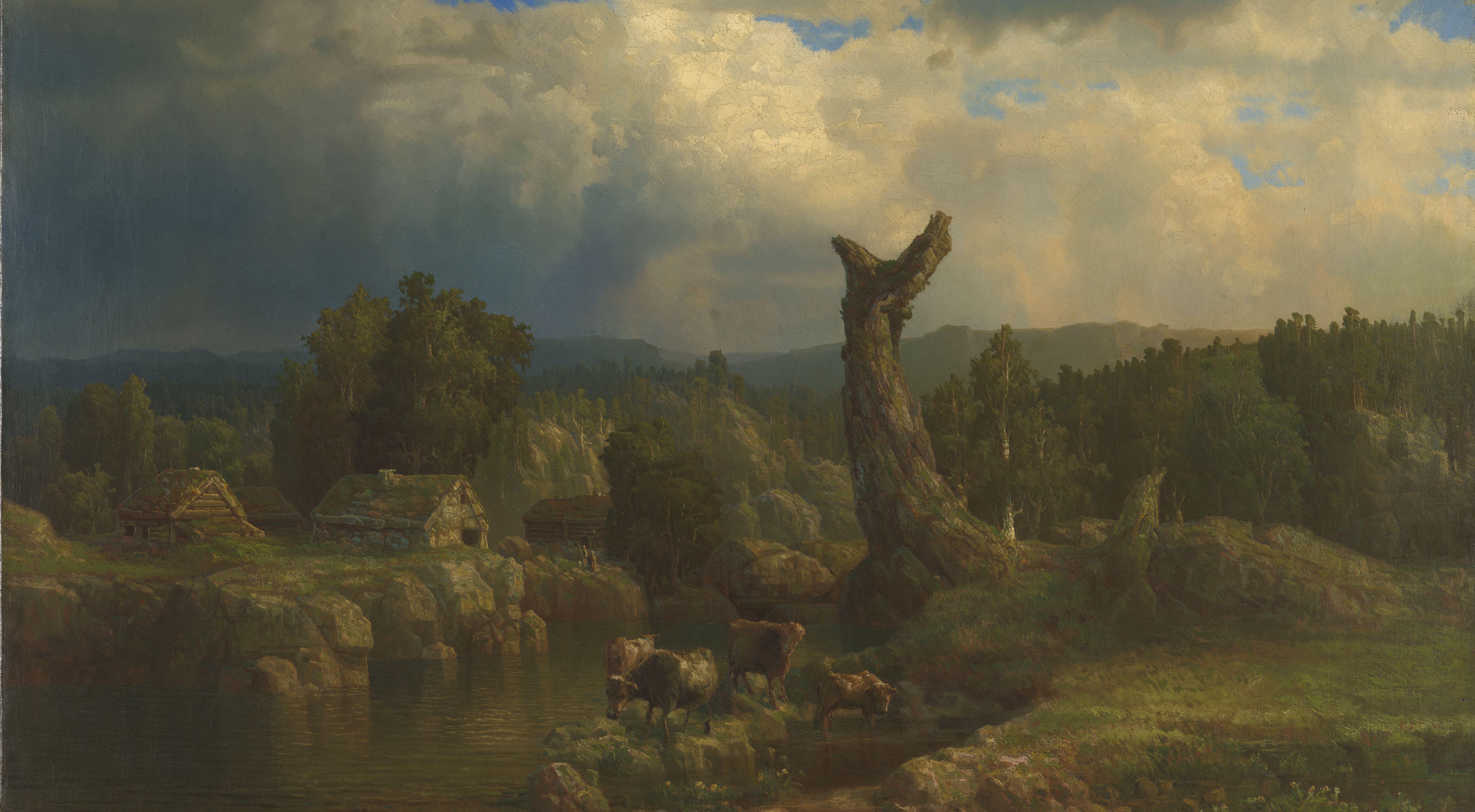 Sommerlandskap i tordenvær  (1856)&nbsp;<span>(+)</span>