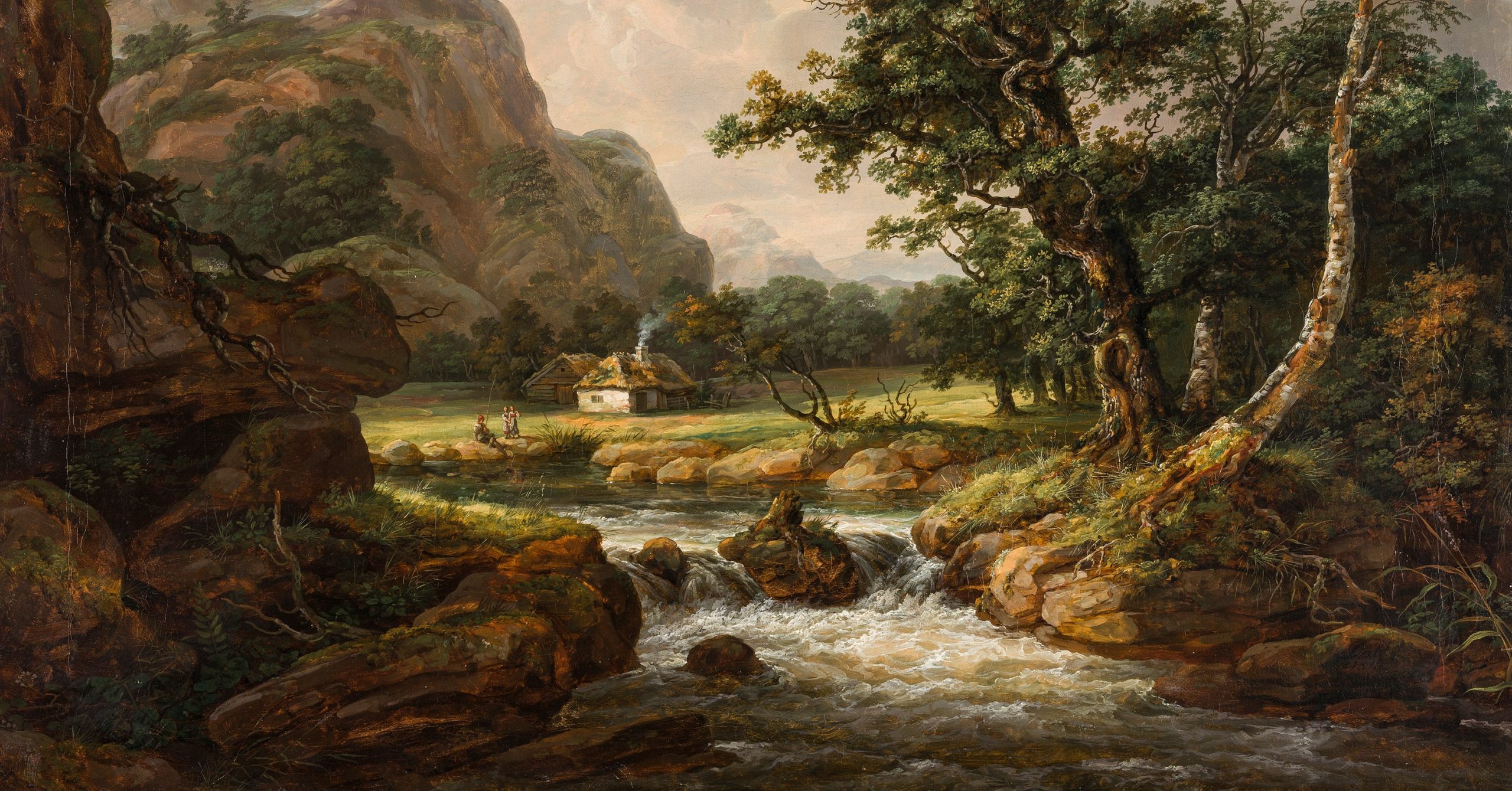 Nordisk Landskab med et dødt Birketræ (1815)&nbsp;<span>(+)</span>