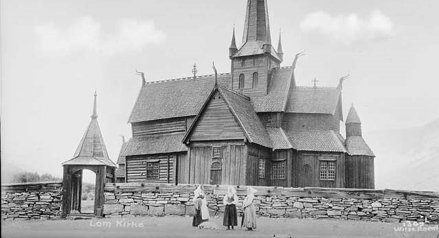 Lom stavkirke (1880-90)&nbsp;<span>(+)</span>