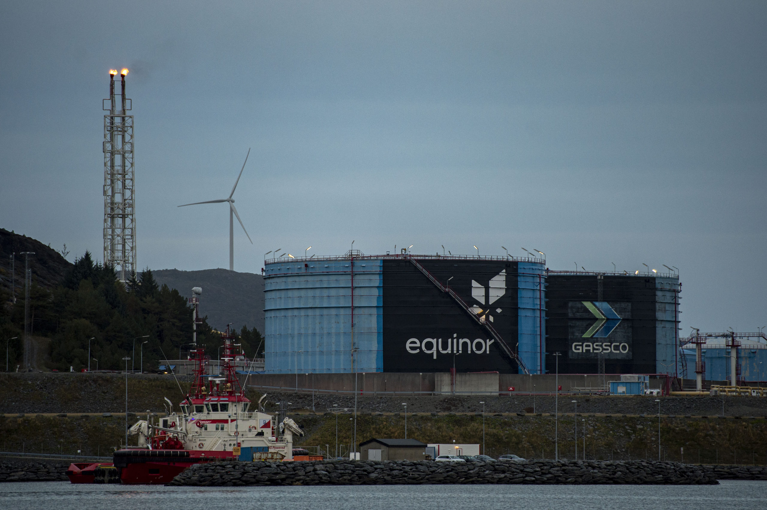 Drone skal være observert ved gassanlegg nord i Rogaland&nbsp;<span>(+)</span>