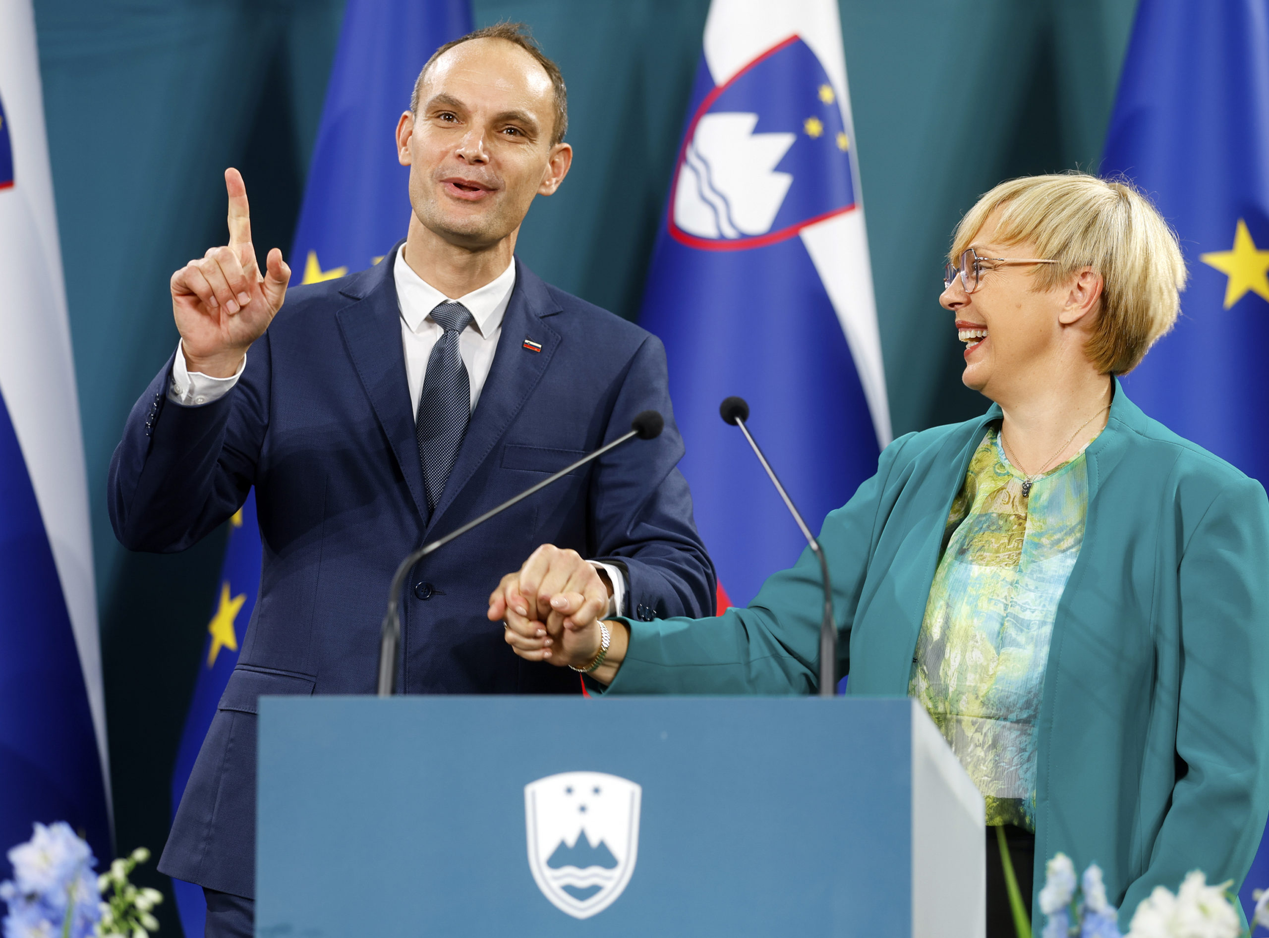 Konservativ kandidat leder før andre runde av Slovenias presidentvalg&nbsp;<span>(+)</span>