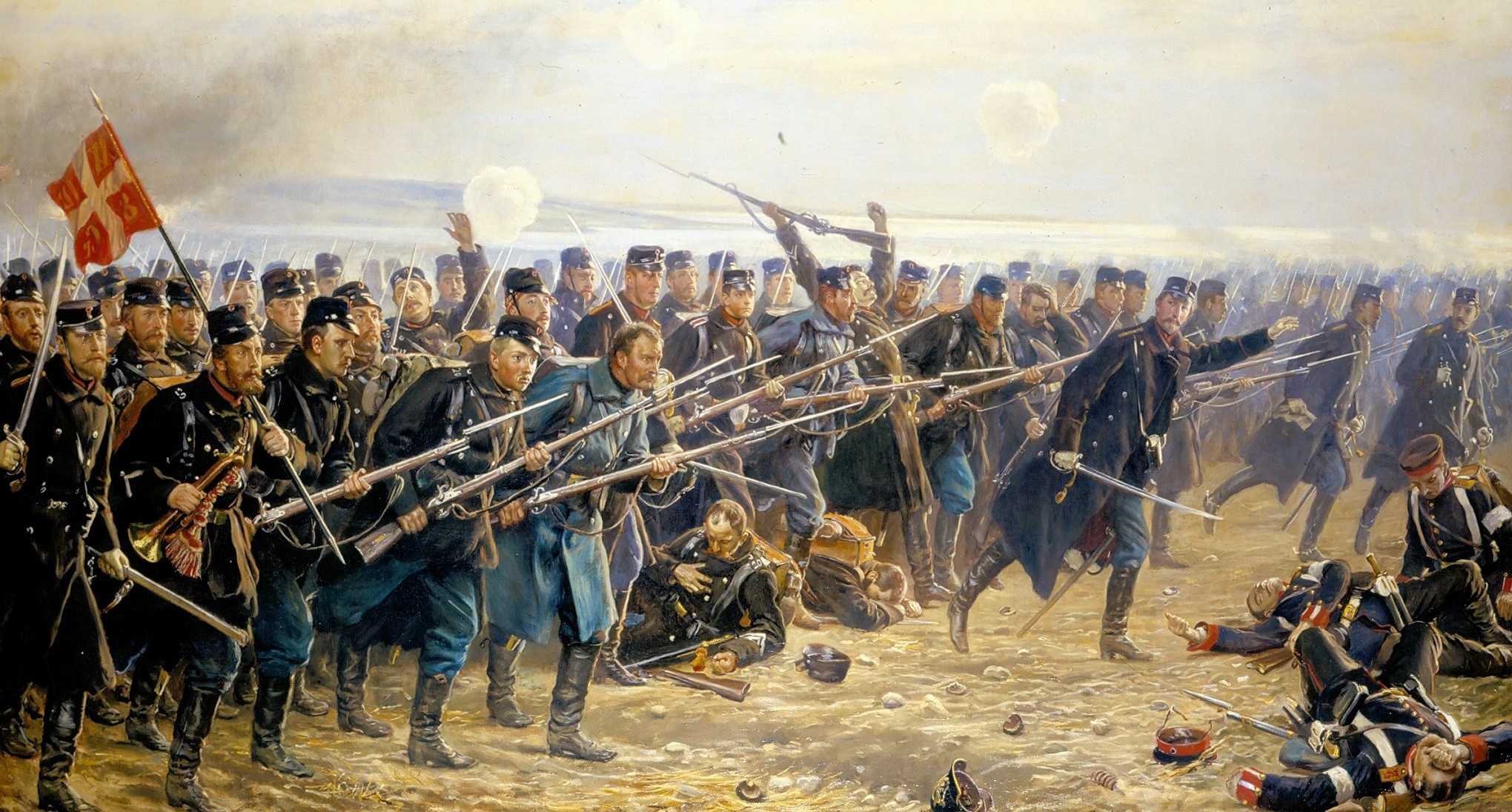 Ottende Brigades Angreb ved Dybbøl 18. april 1864 (1894)&nbsp;<span>(+)</span>