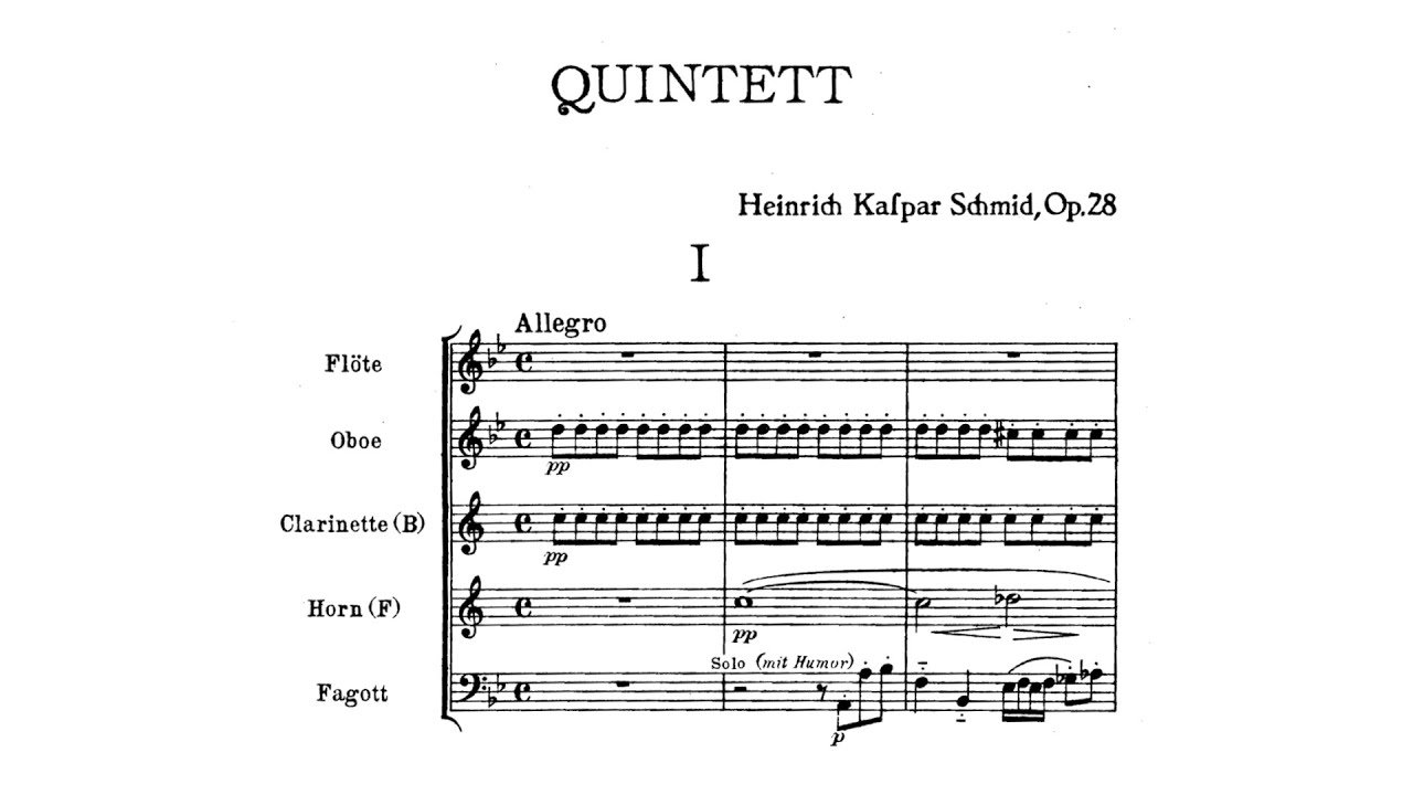 Interlude: Kvintettkos med Schmid&nbsp;<span>(+)</span>