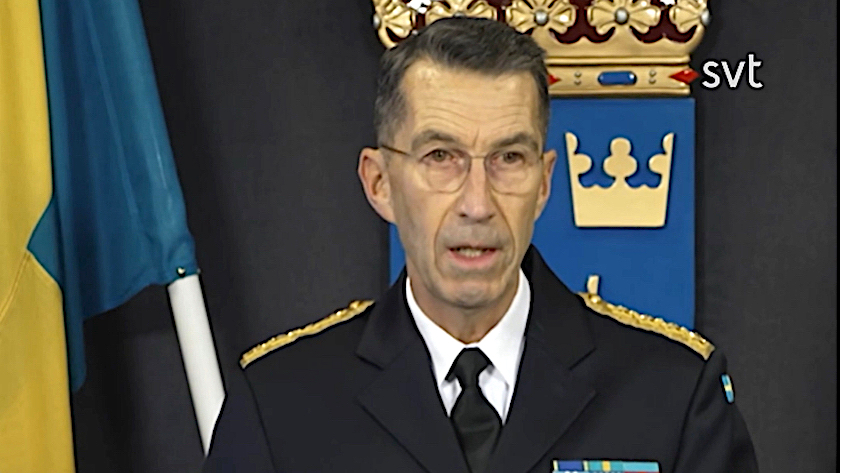 Sveriges forsvarssjef åpner for NATOs atomvåpen i Sverige&nbsp;<span>(+)</span>
