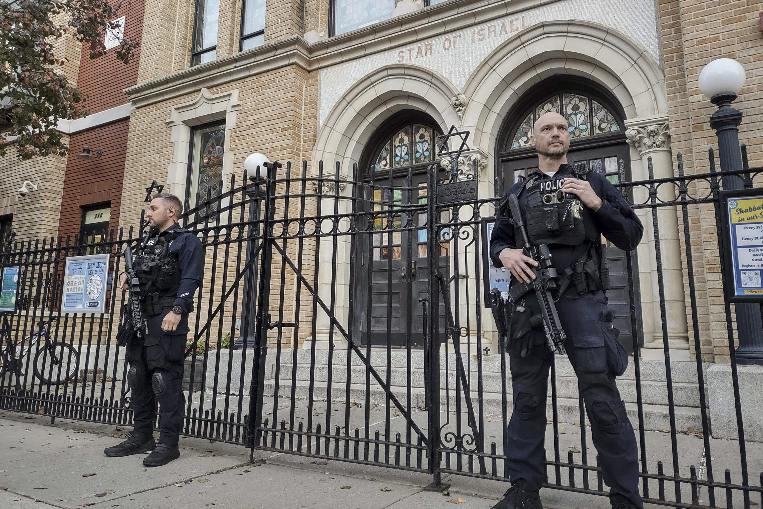FBI innfører sikkerhetstiltak etter trusler mot synagoger i New Jersey&nbsp;<span>(+)</span>