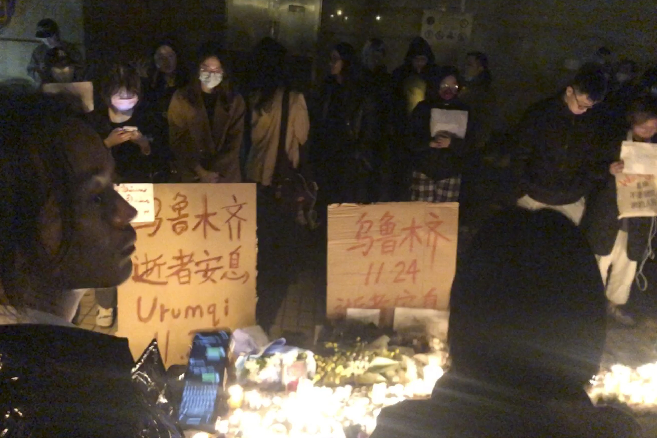 Protester mot koronatiltak i flere byer i Kina&nbsp;<span>(+)</span>