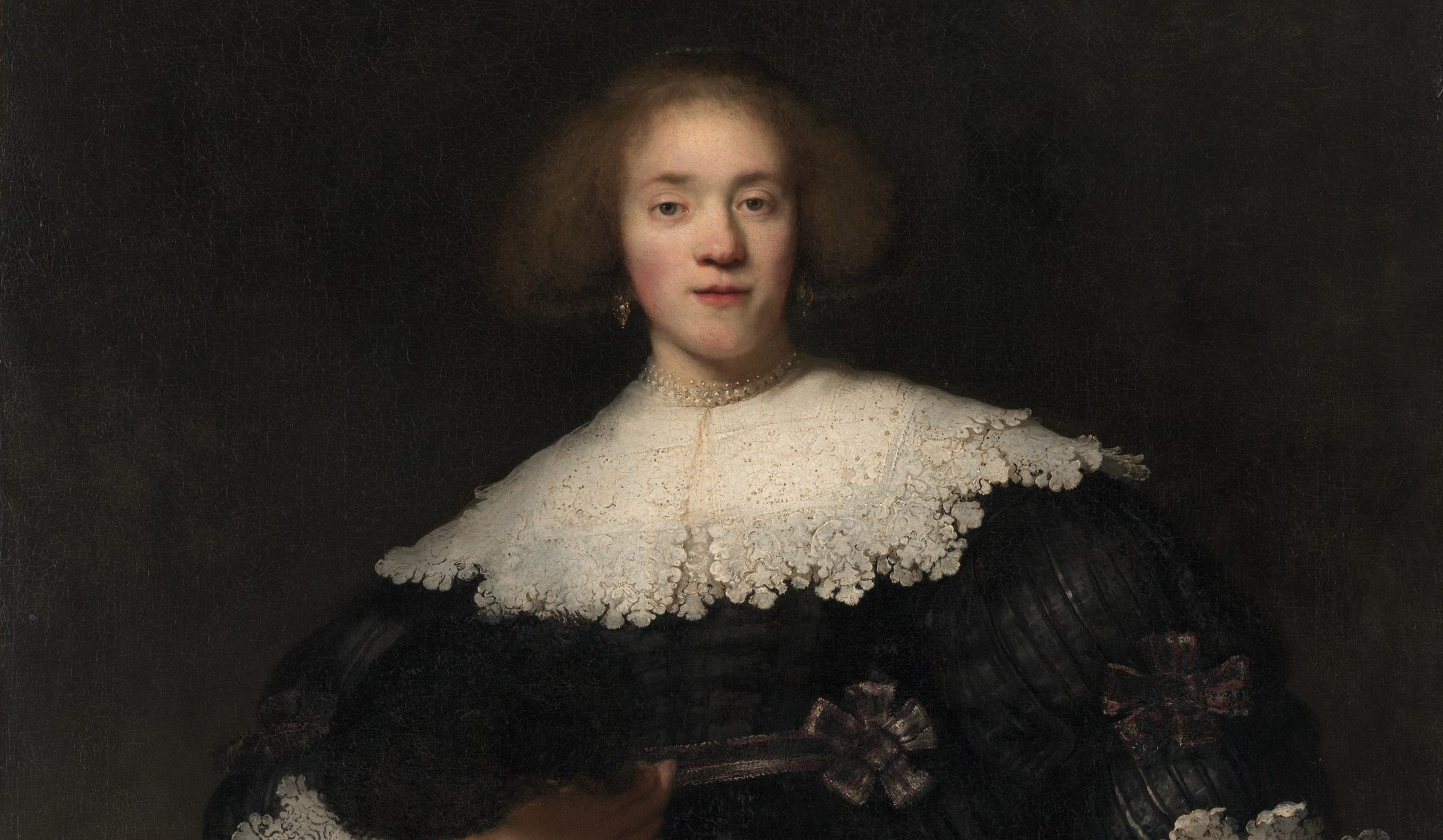 Portrett av en ung dame med vifte (1633)&nbsp;<span>(+)</span>