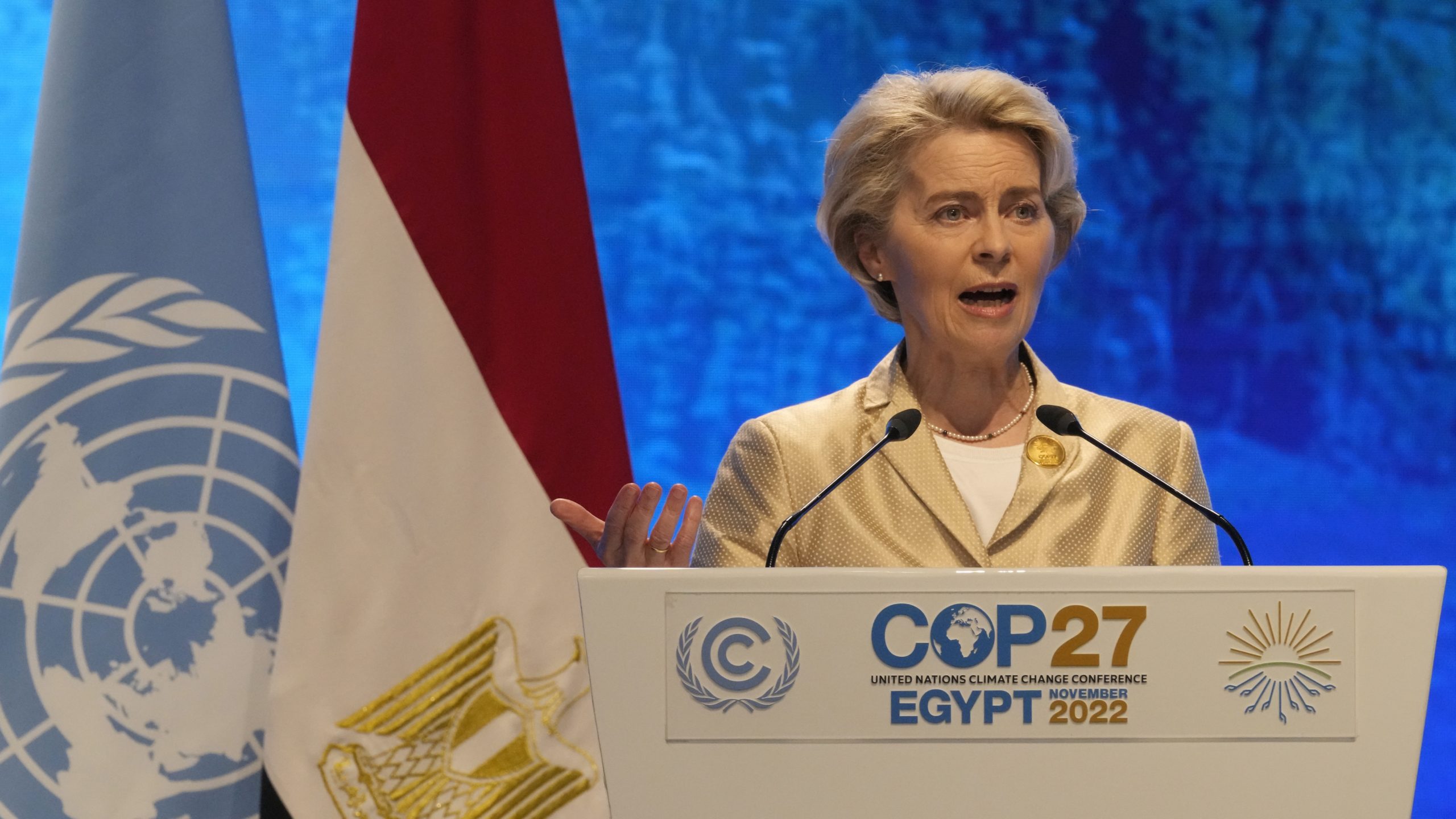 Ursula von der Leyen: – EU holder fast ved målene i Paris-avtalen&nbsp;<span>(+)</span>
