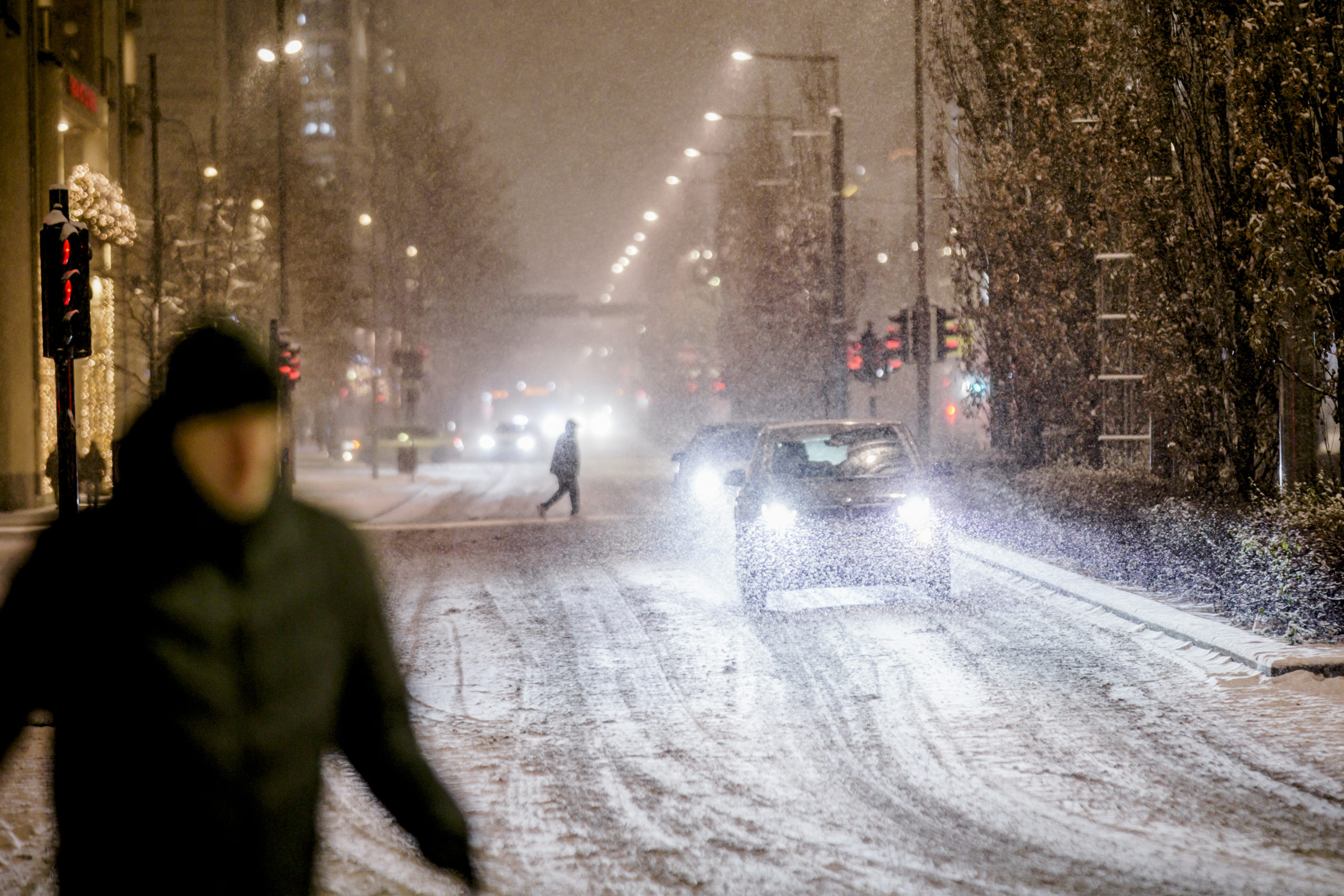 Skademeldingene strømmer inn etter snøkaos&nbsp;<span>(+)</span>