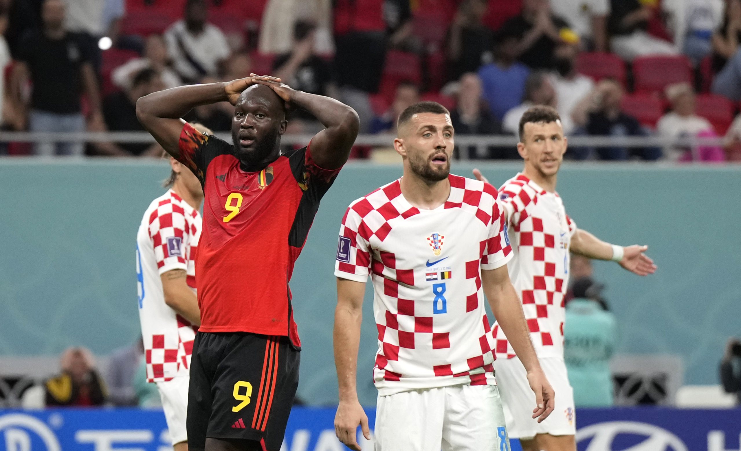 Gigantene faller: Belgia er slått ut av fotball-VM&nbsp;<span>(+)</span>