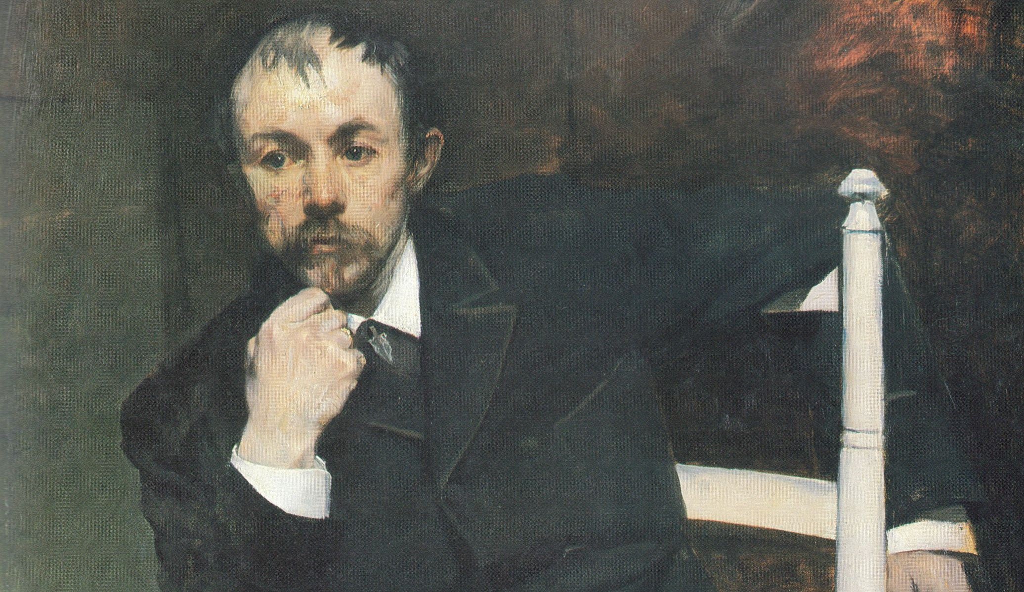 Portrett av dikteren Arne Garborg (1894)&nbsp;<span>(+)</span>