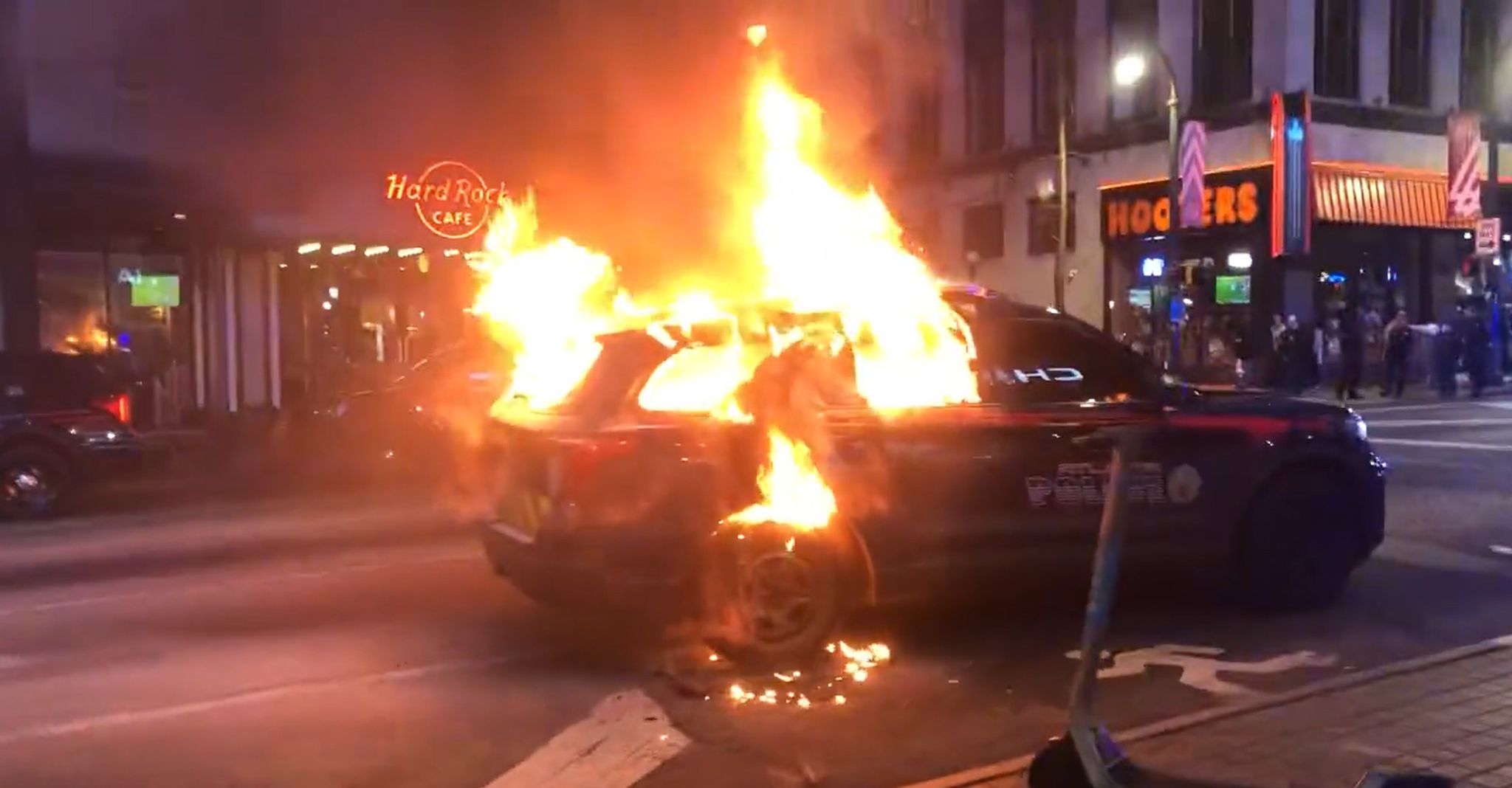 Miljøaktivister og Antifa i voldelige opptøyer i Atlanta, Georgia&nbsp;<span>(+)</span>
