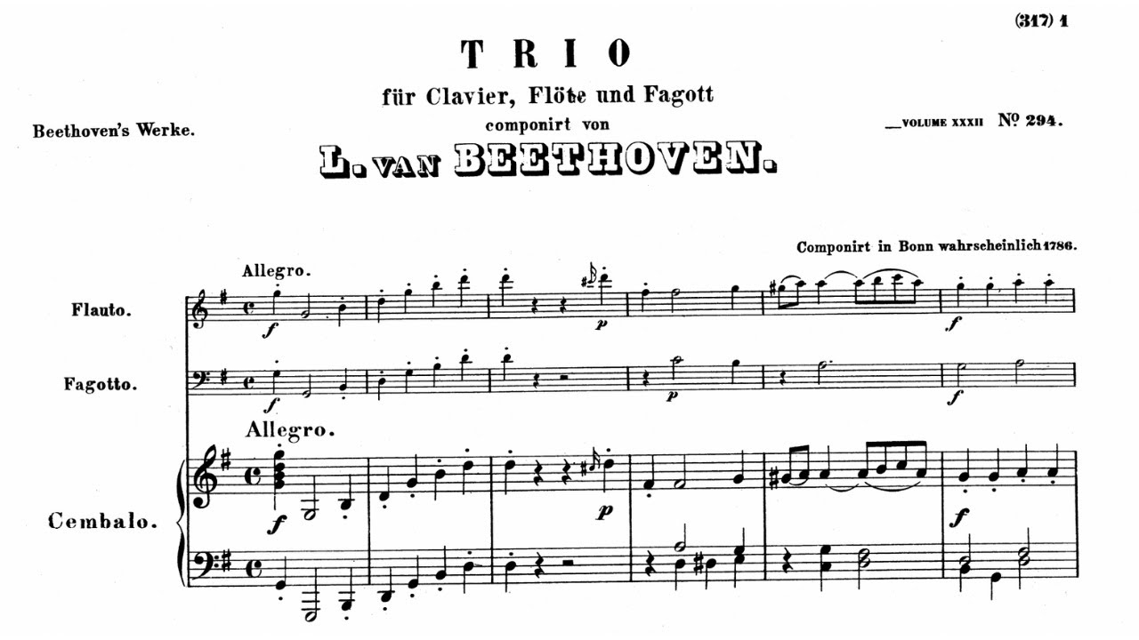 Interlude: Beethoven - trio for fløyte, fagott og piano&nbsp;<span>(+)</span>