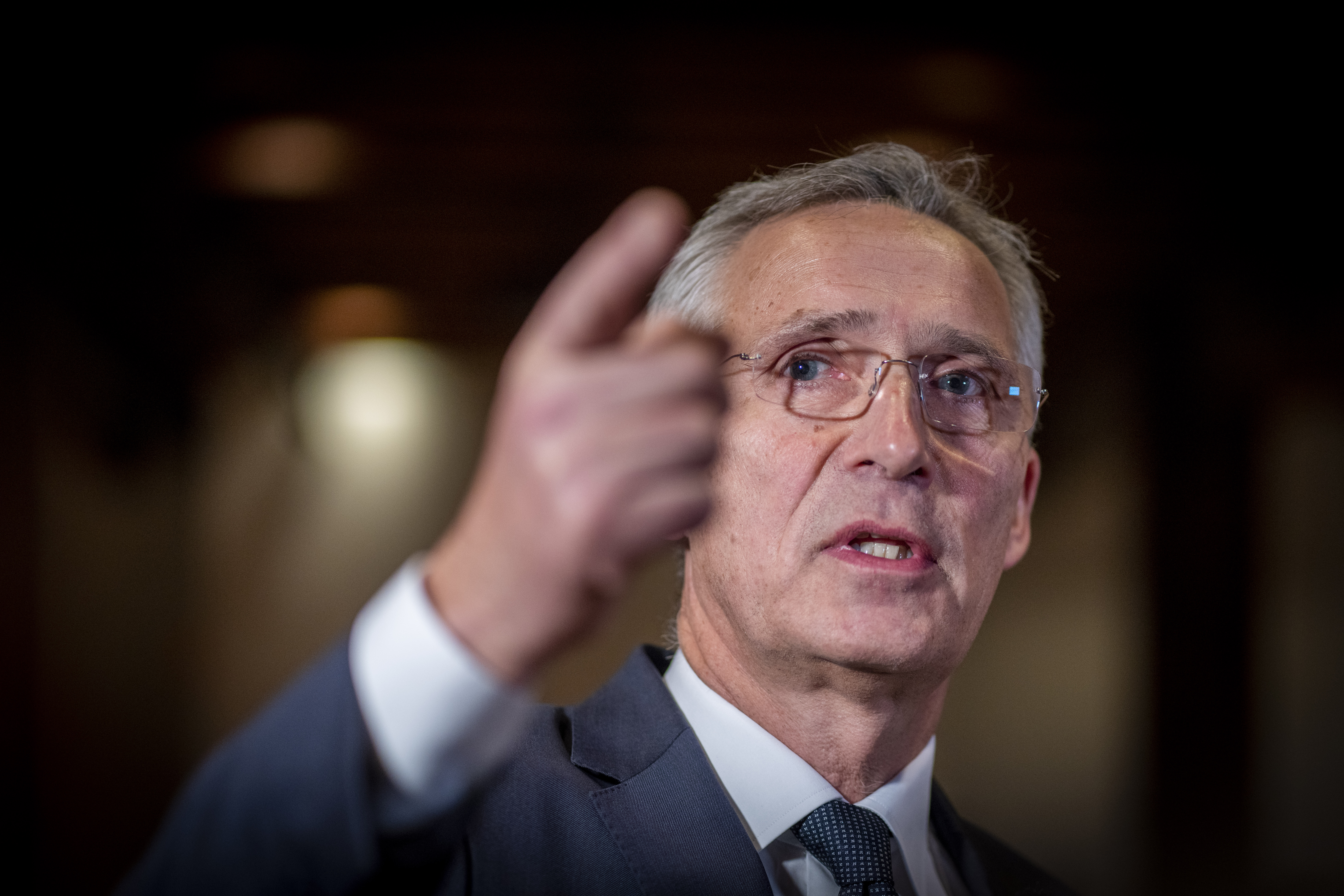 Stoltenberg til Ukraina-møte – venter nye våpenløfter&nbsp;<span>(+)</span>