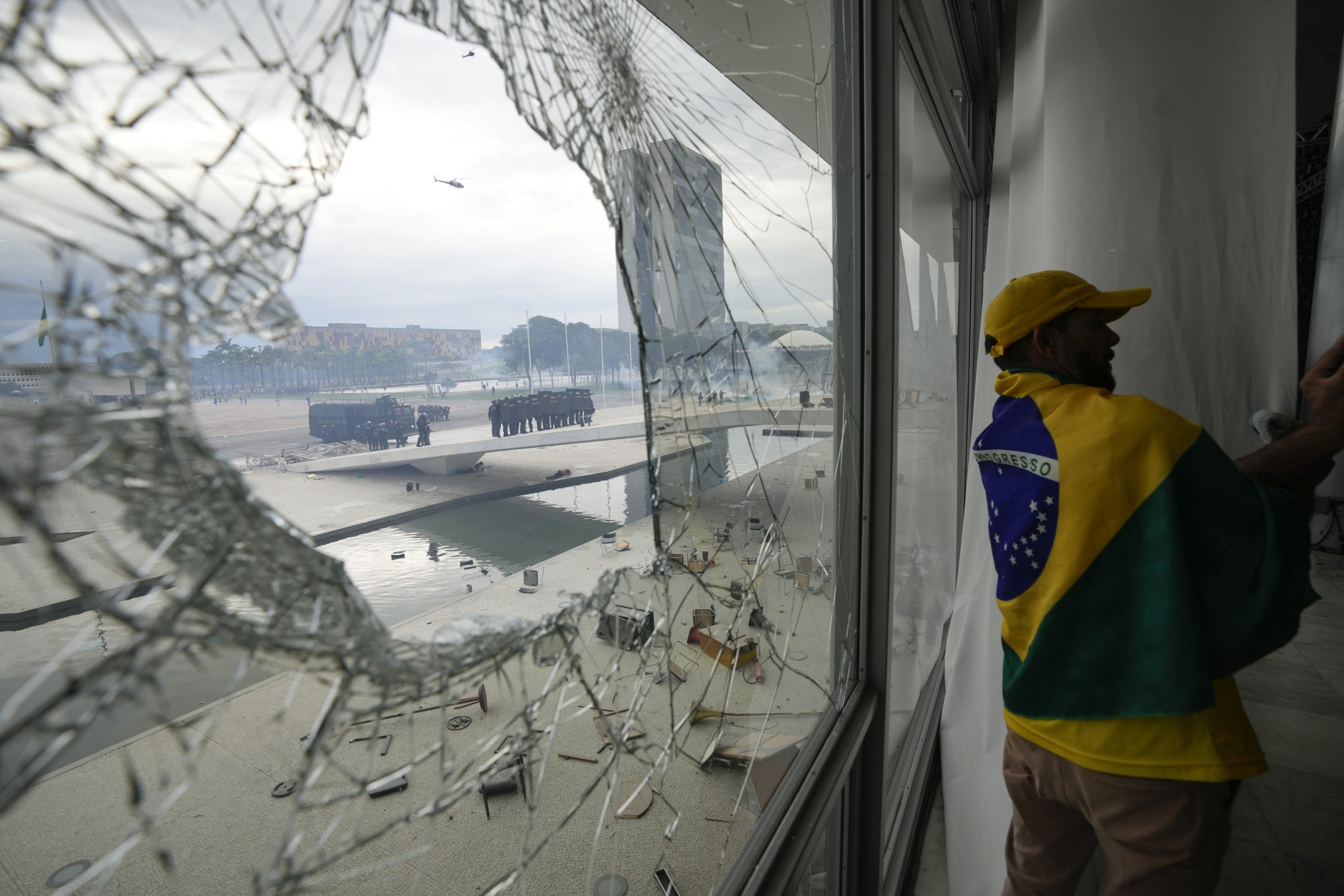 Globo News: Sikkerhetsstyrkene har kontroll i Brasilia&nbsp;<span>(+)</span>