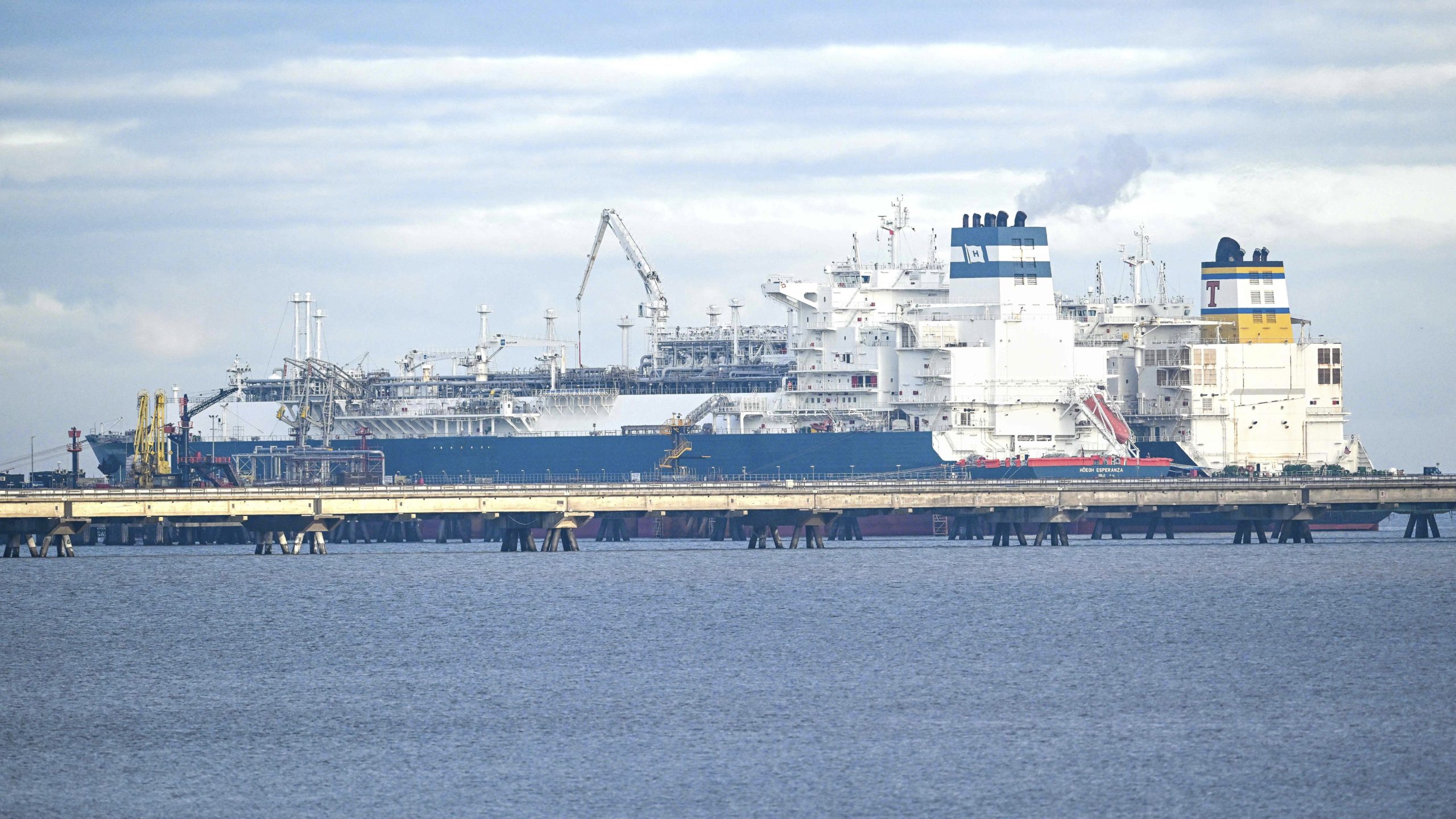 Første skip med gass fra USA har ankommet Tyskland&nbsp;<span>(+)</span>