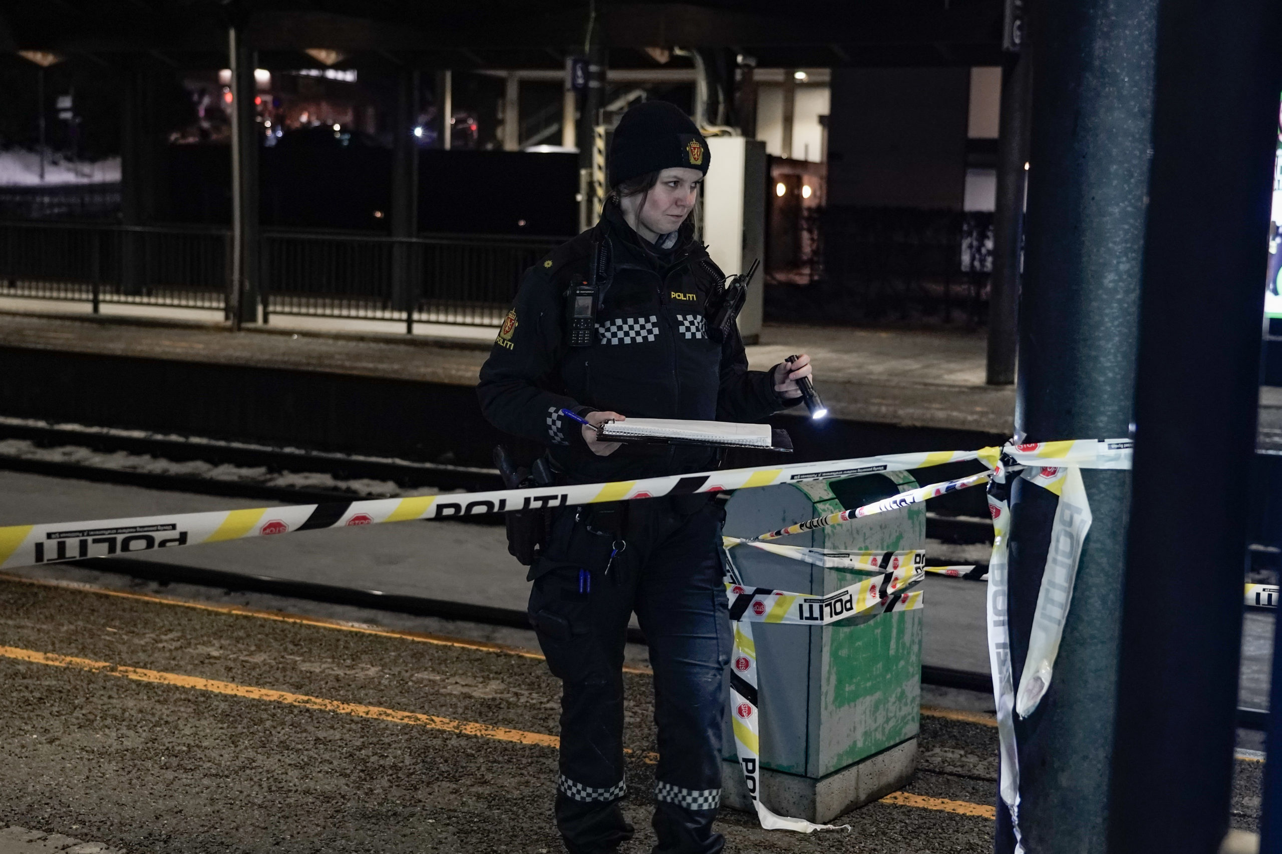 Politiet har kontroll på seks personer etter voldshendelse i Sandvika&nbsp;<span>(+)</span>