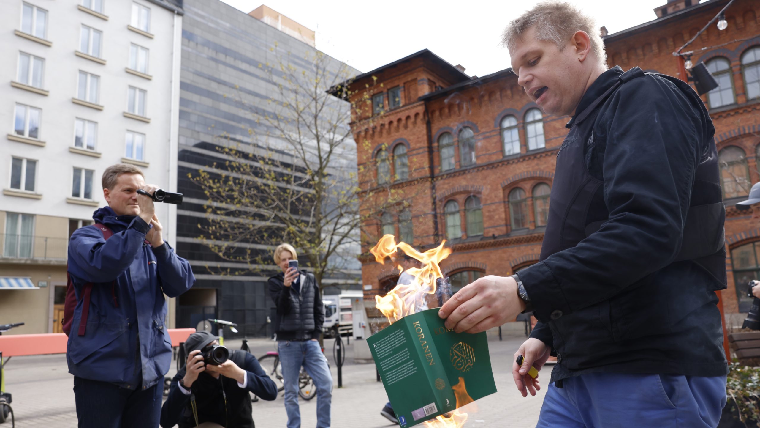 Både Rasmus Paludan og Erdogan-tilhengere får demonstrere i Stockholm lørdag&nbsp;<span>(+)</span>
