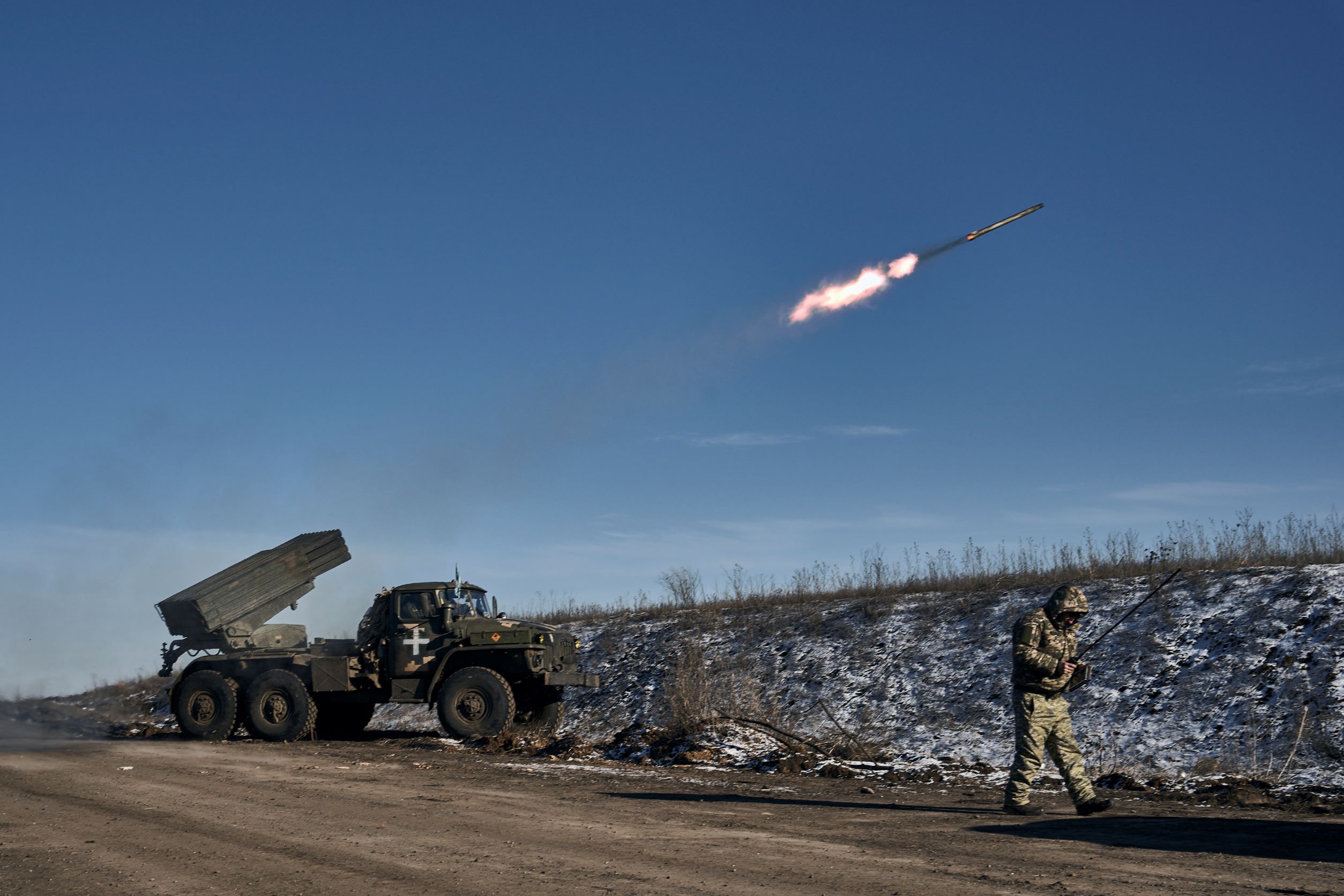 Ukraina: Russland bygger opp styrker – kampene raser i Soledar&nbsp;<span>(+)</span>