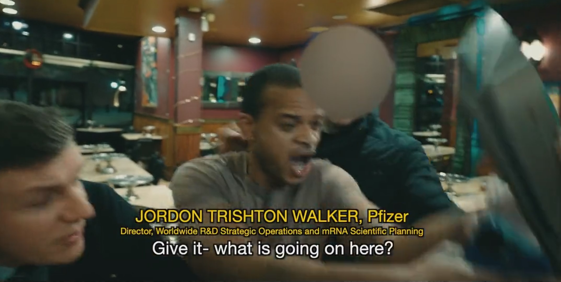 Fanget på film: Toppsjef i Pfizer til fysisk angrep på Project Veritas-reporter&nbsp;<span>(+)</span>