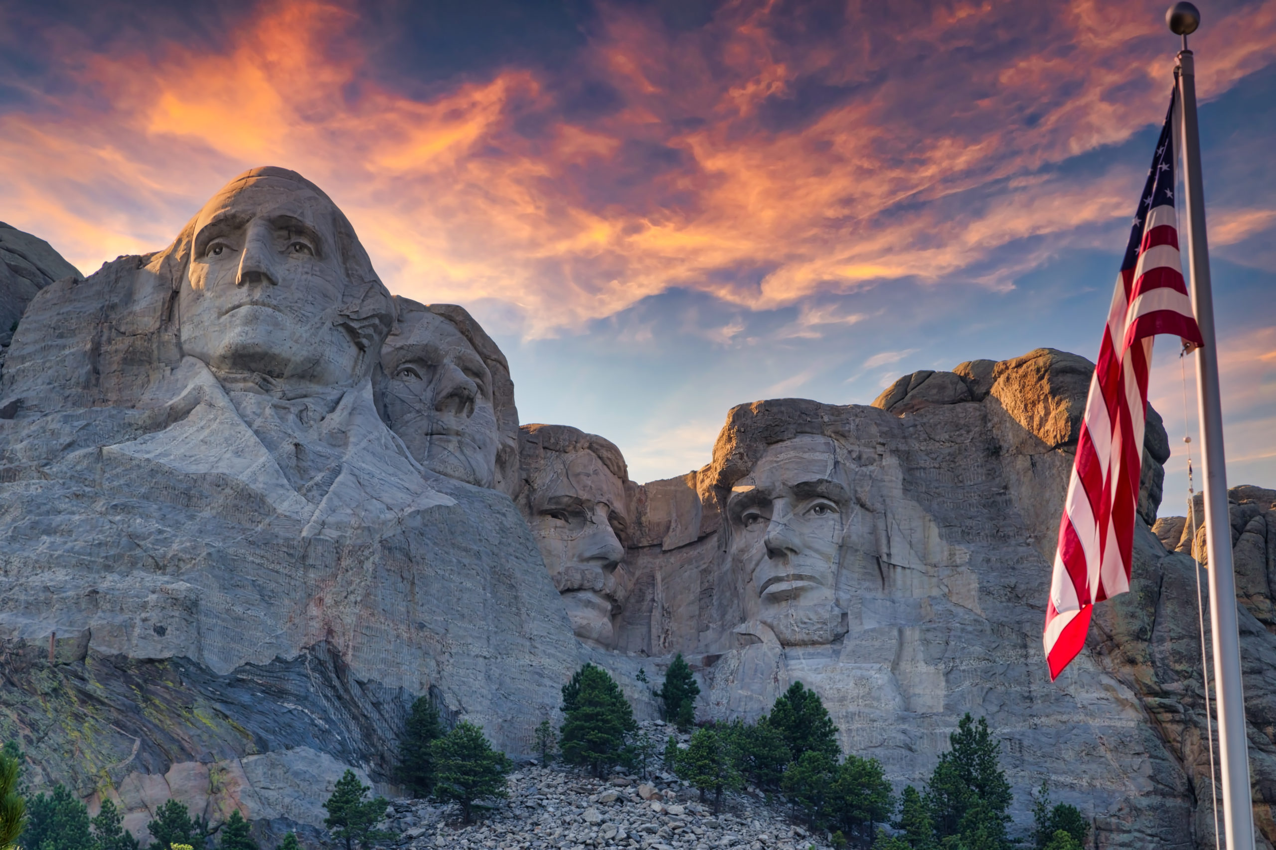 Skal vi tro Nettavisen, burde president Biden bli et nytt ansikt på Mount Rushmore&nbsp;<span>(+)</span>