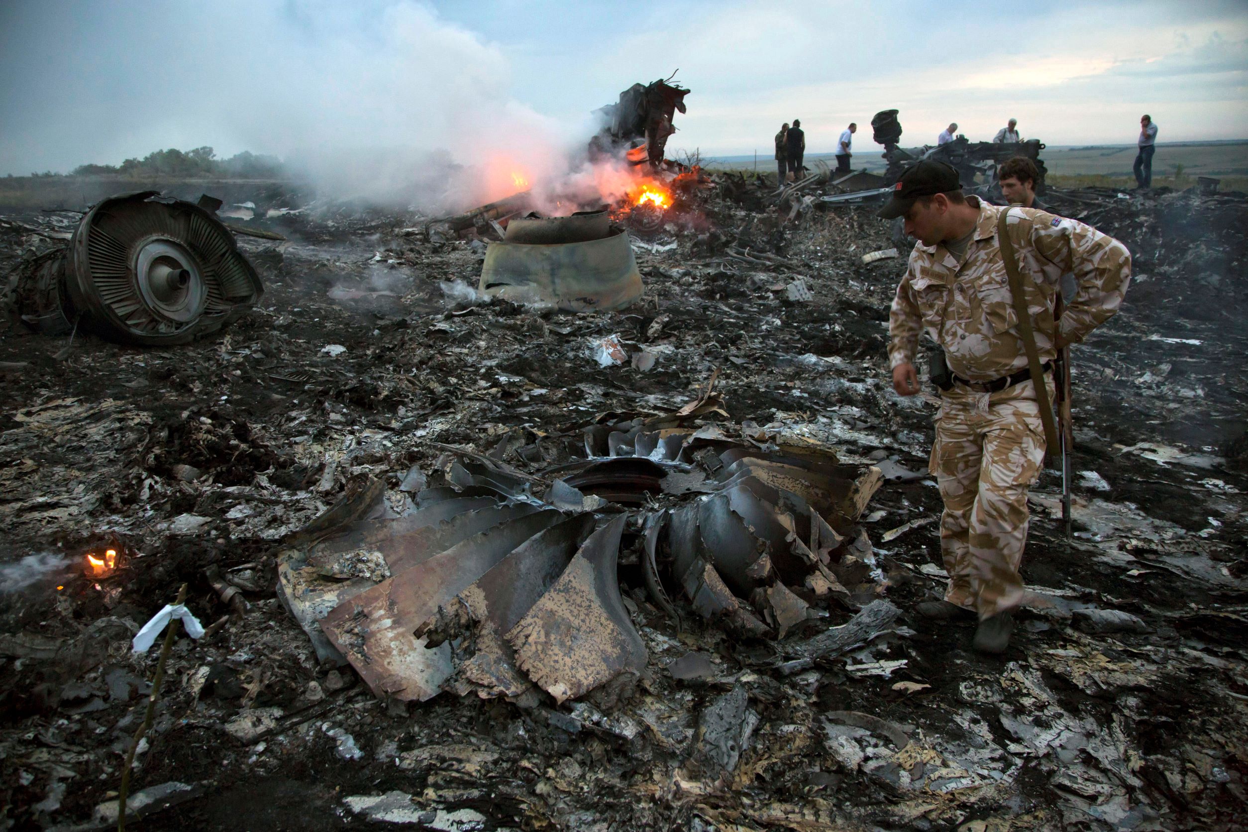Peker på Putin: Etterforskningen av nedskytingen av MH17 i 2014 avsluttes&nbsp;<span>(+)</span>