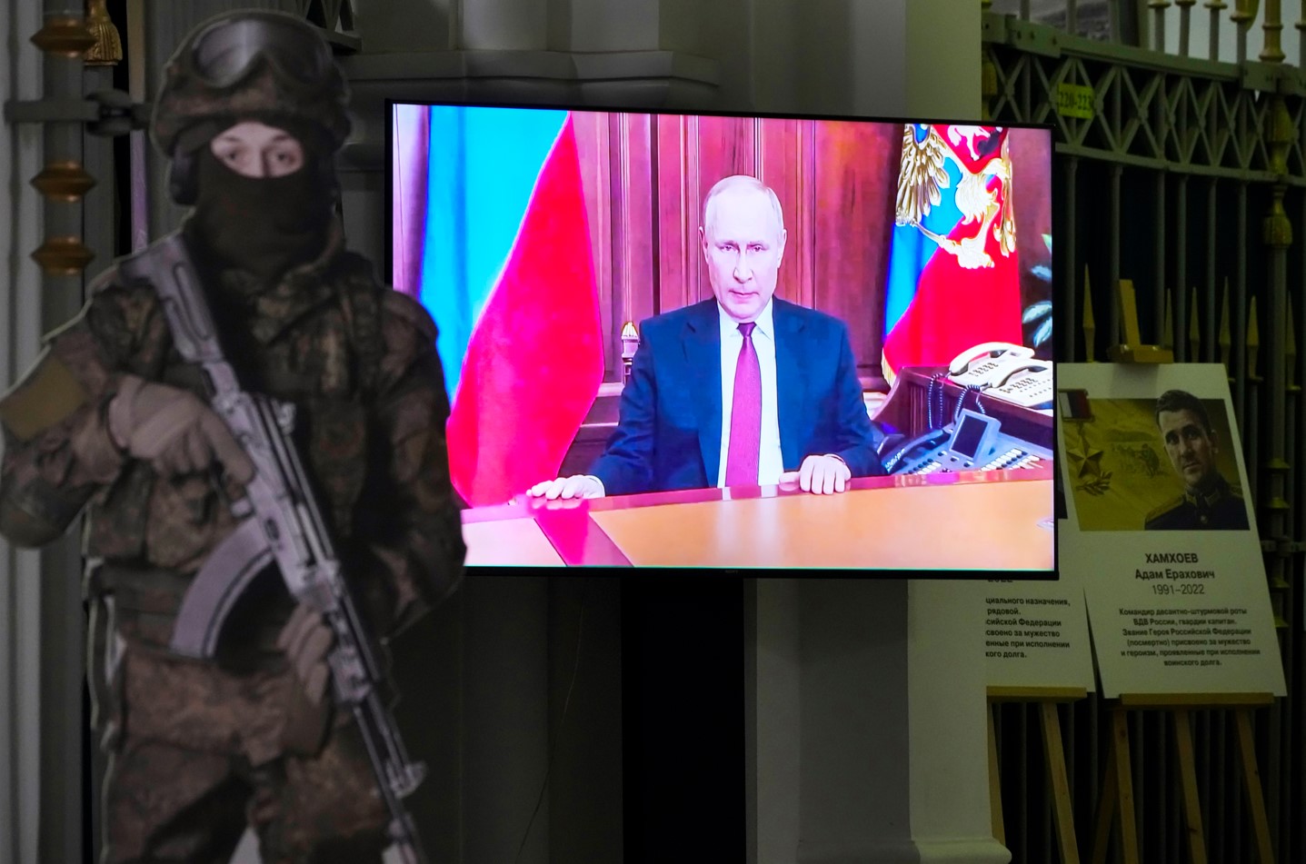 Putin holder TV-sendt tale om krigen i Ukraina&nbsp;<span>(+)</span>