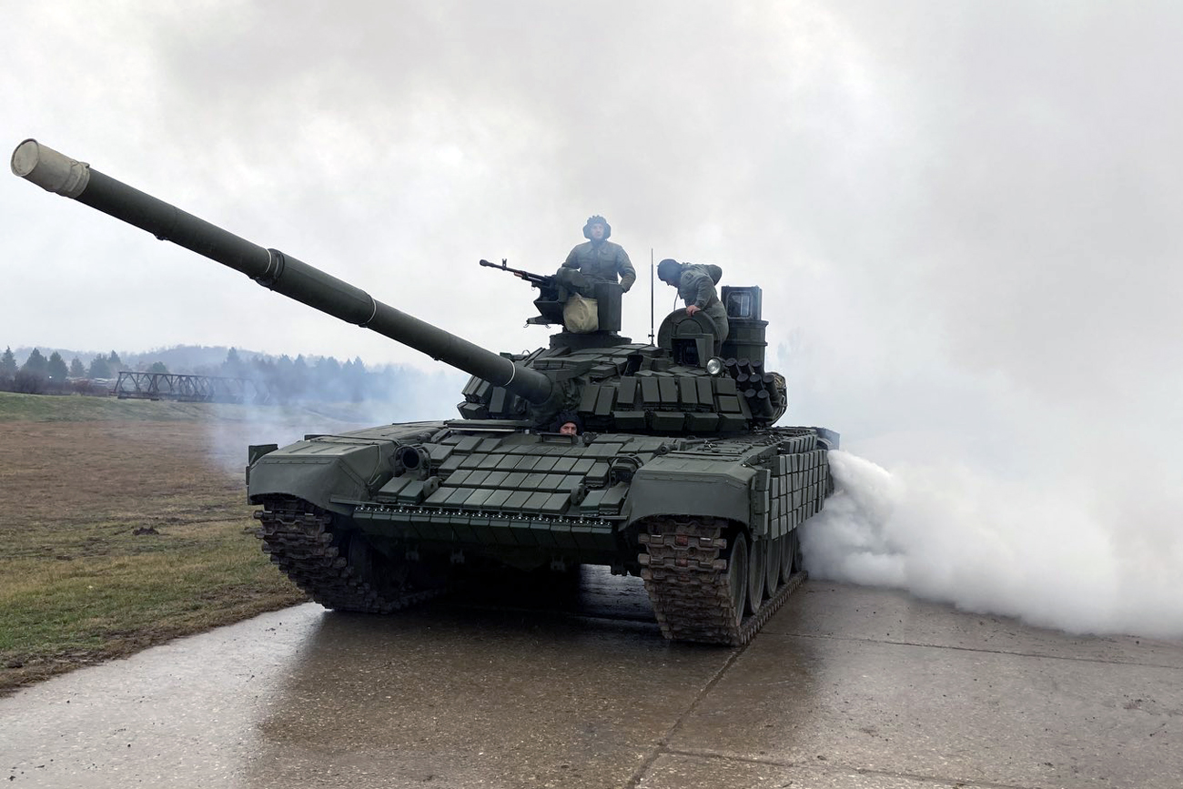 Marokkos sovjetiske stridsvogner sendes til Ukraina for å slåss mot Russland&nbsp;<span>(+)</span>