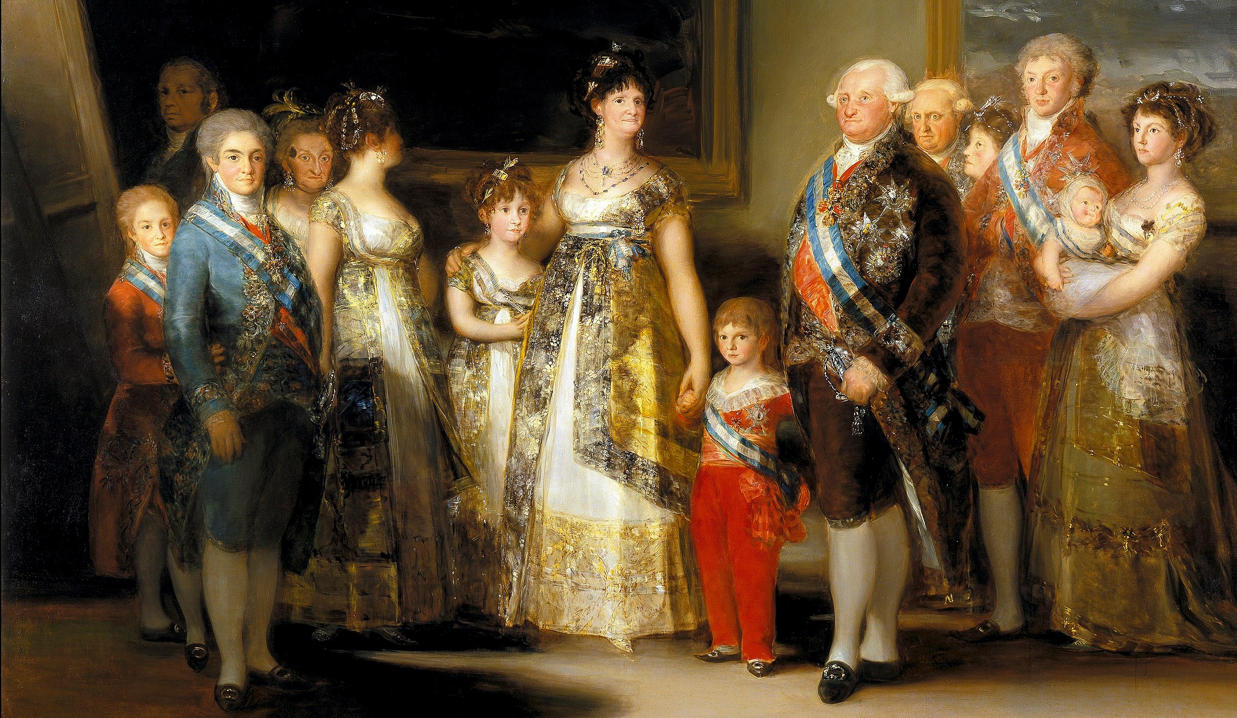 Kong Carlos IV av Spania og hans familie (1800-01)&nbsp;<span>(+)</span>