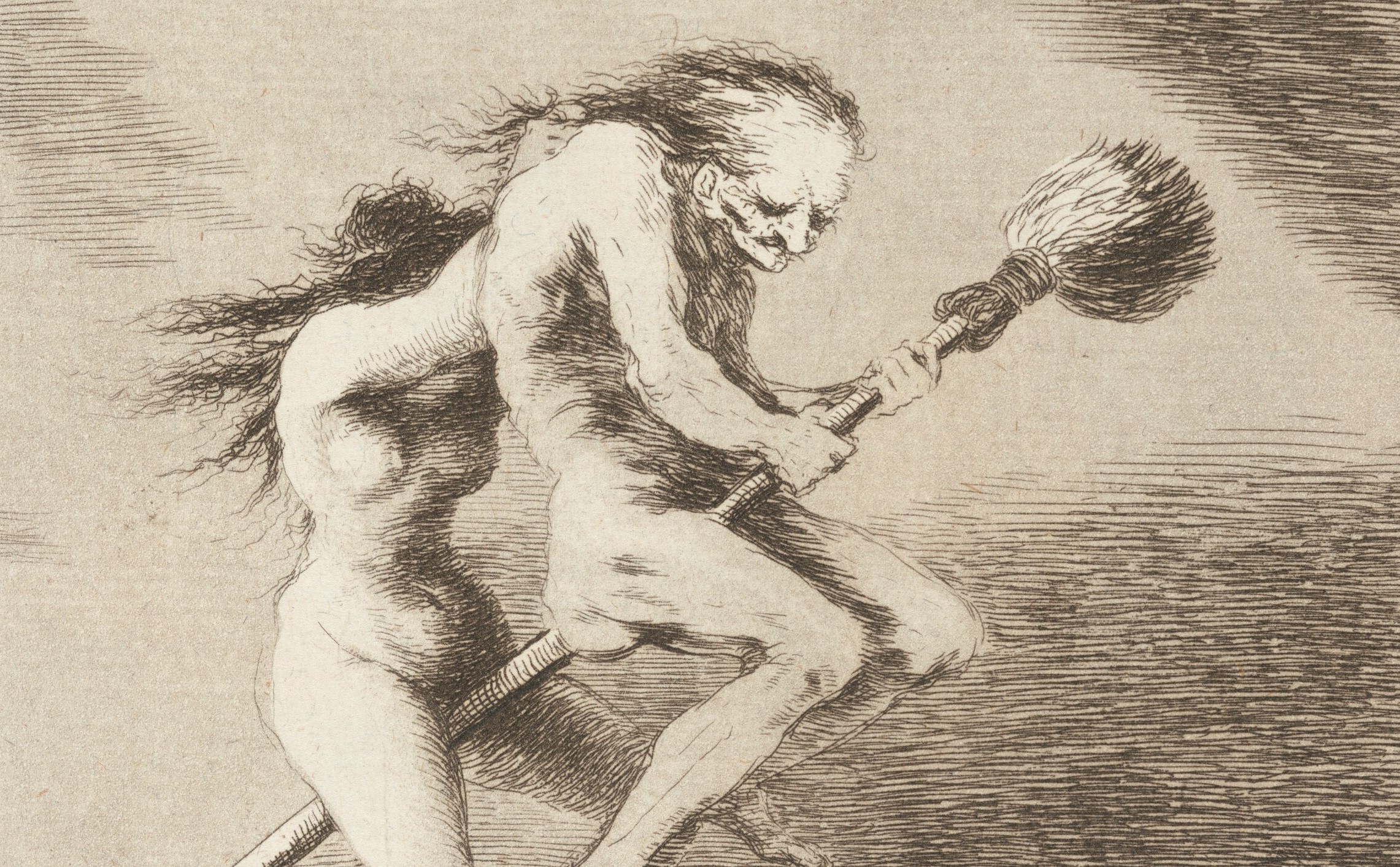 Los Caprichos 68: En nydelig lærerinne ! (1799)&nbsp;<span>(+)</span>