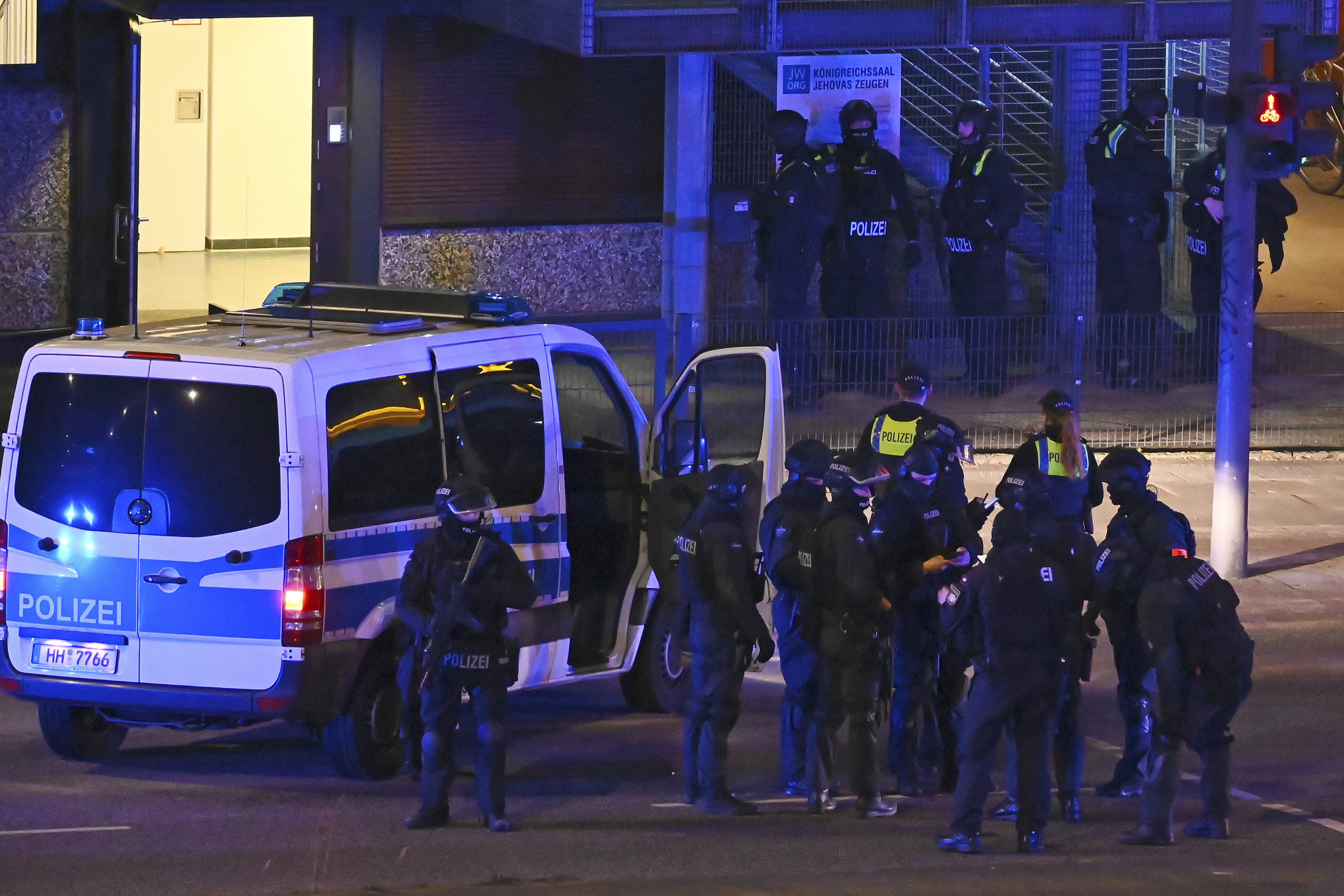 Minst syv skutt og drept i kirke i Hamburg&nbsp;<span>(+)</span>