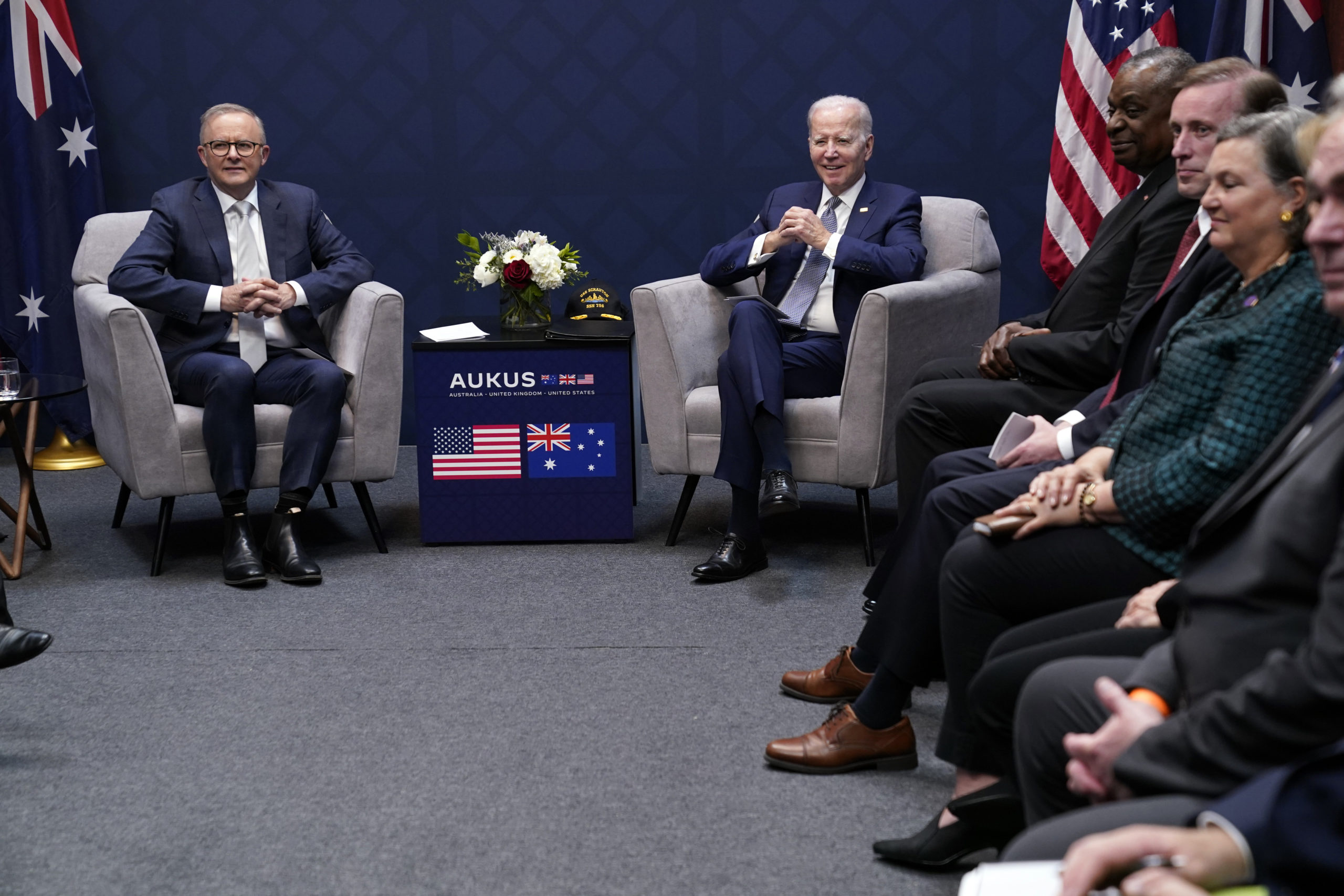 Kina hardt ut mot at Australia skal ruste opp med atomdrevne ubåter fra USA&nbsp;<span>(+)</span>