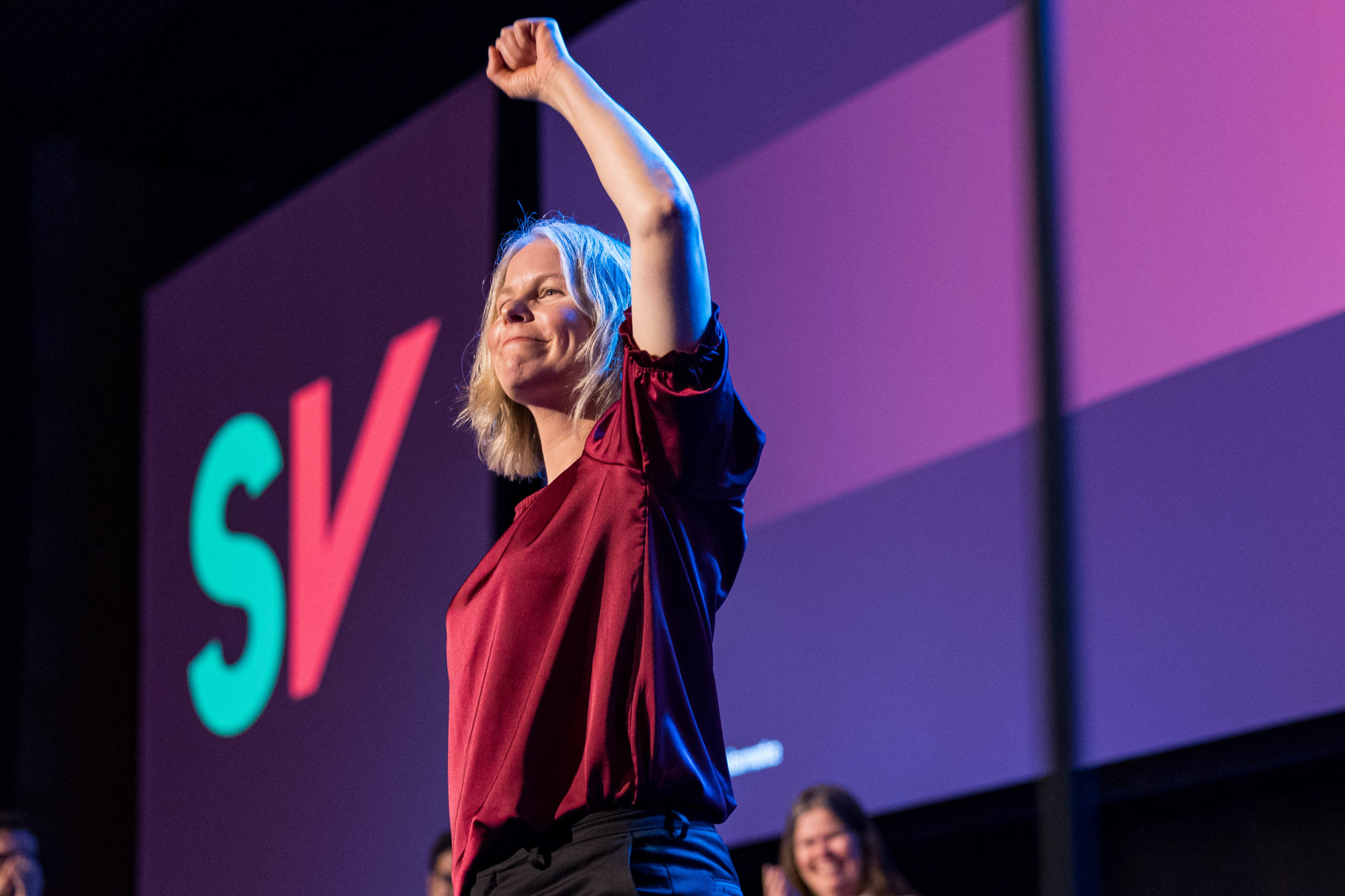 Fredrik Solvang spurte SV-leder Kirsti Bergstø om hun vil at Kjell Inge Røkke skal dra til helvete&nbsp;<span>(+)</span>