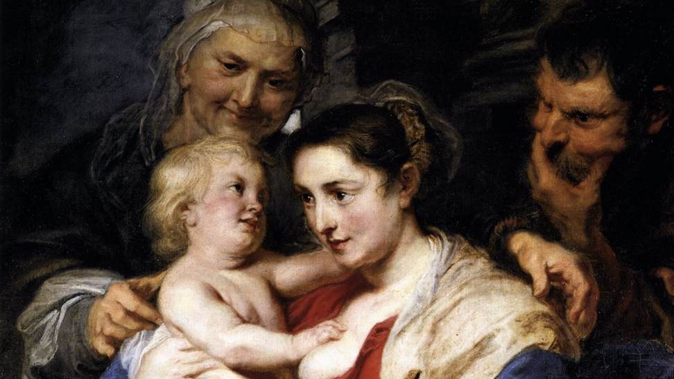 Den hellige familie med St. Anna (c.1630)&nbsp;<span>(+)</span>