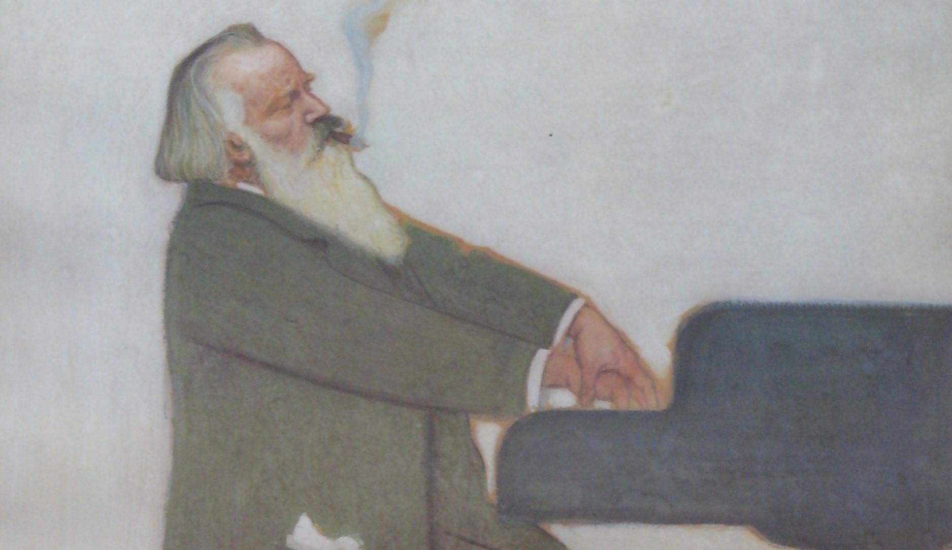 Brahms ved flygelet  (1896)&nbsp;<span>(+)</span>