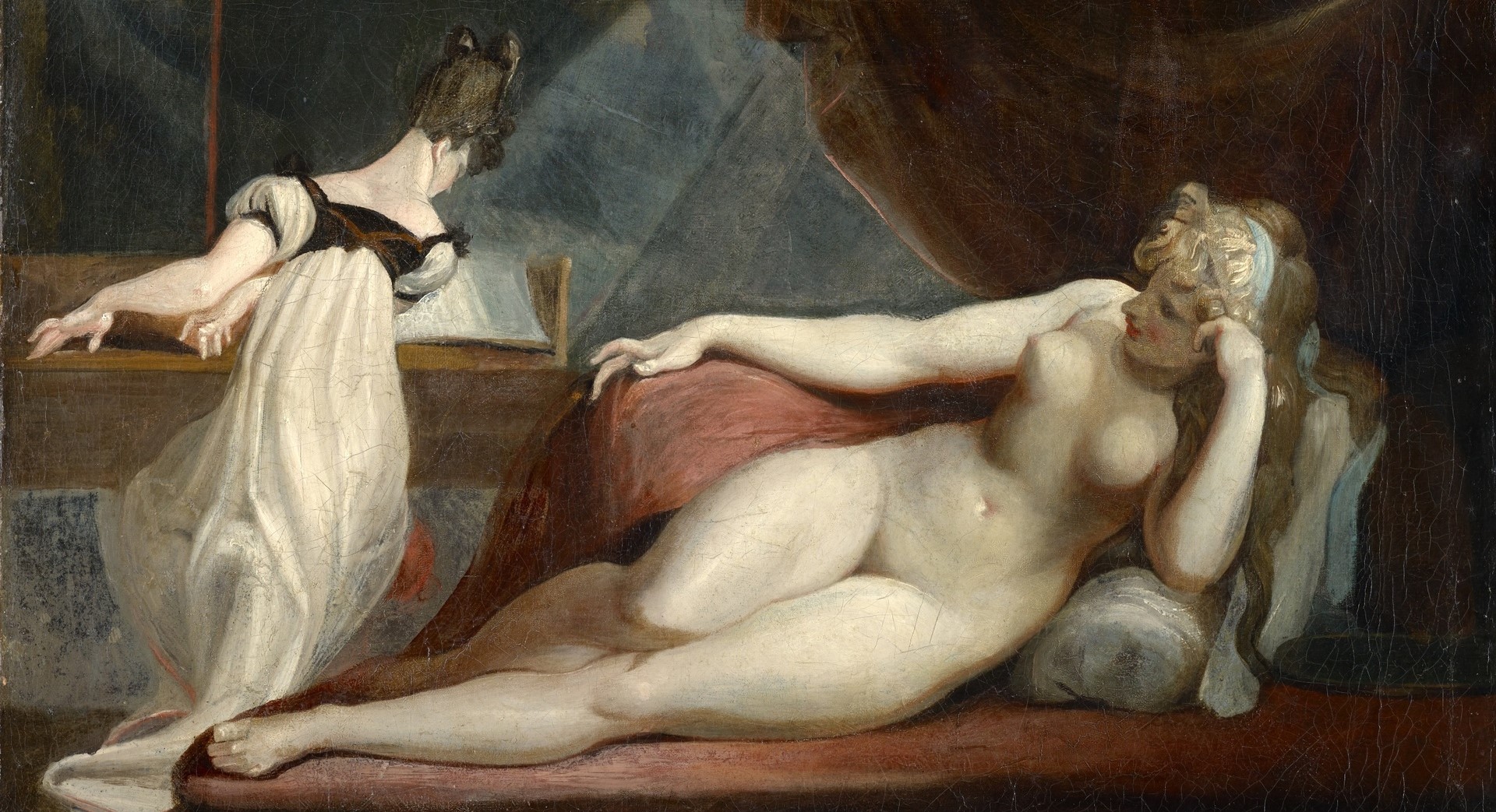 Hvilende akt og pianistinne (1799-1800)&nbsp;<span>(+)</span>
