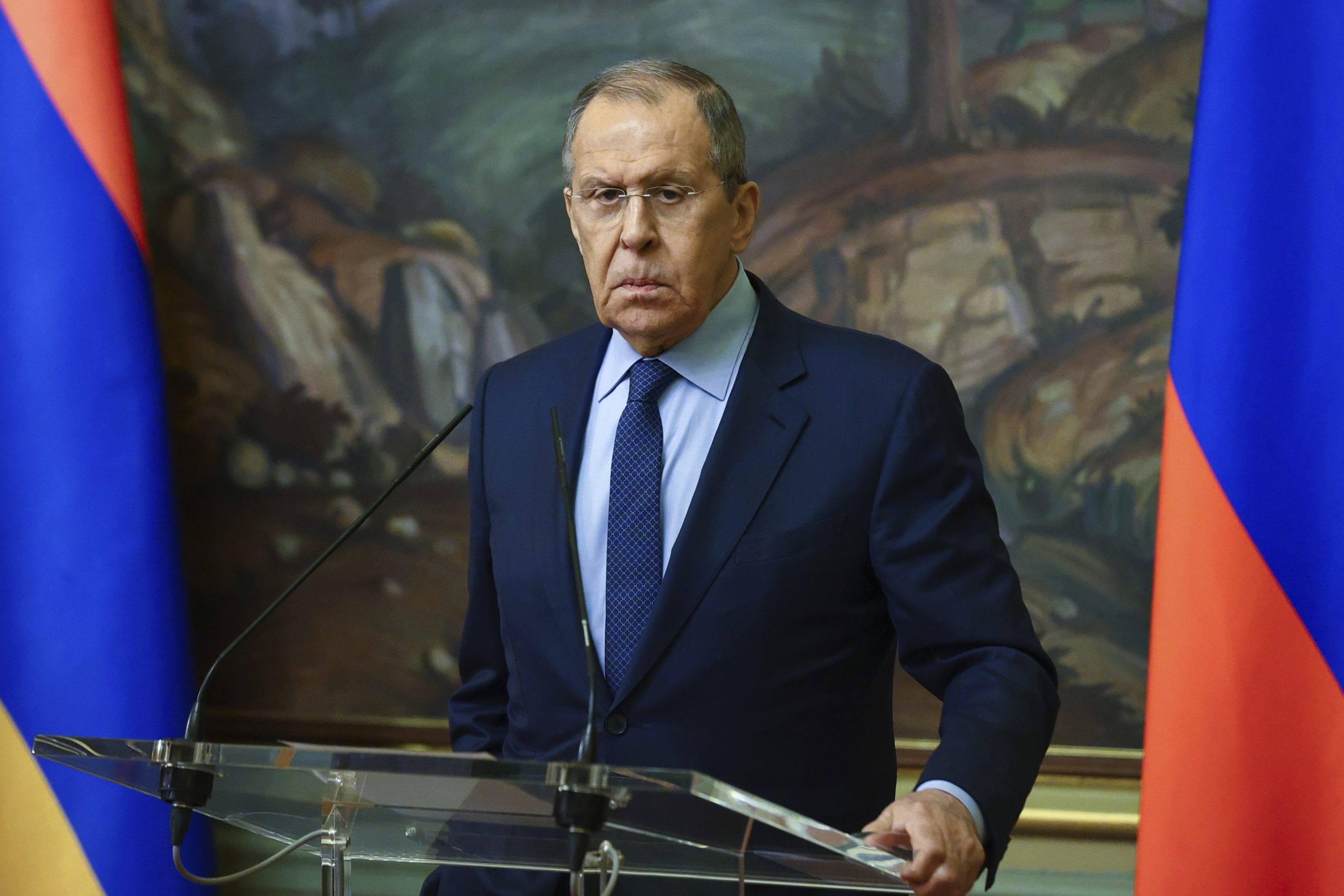 Lavrov: Russland kan reagere kraftig mot fiendtlig Europa&nbsp;<span>(+)</span>