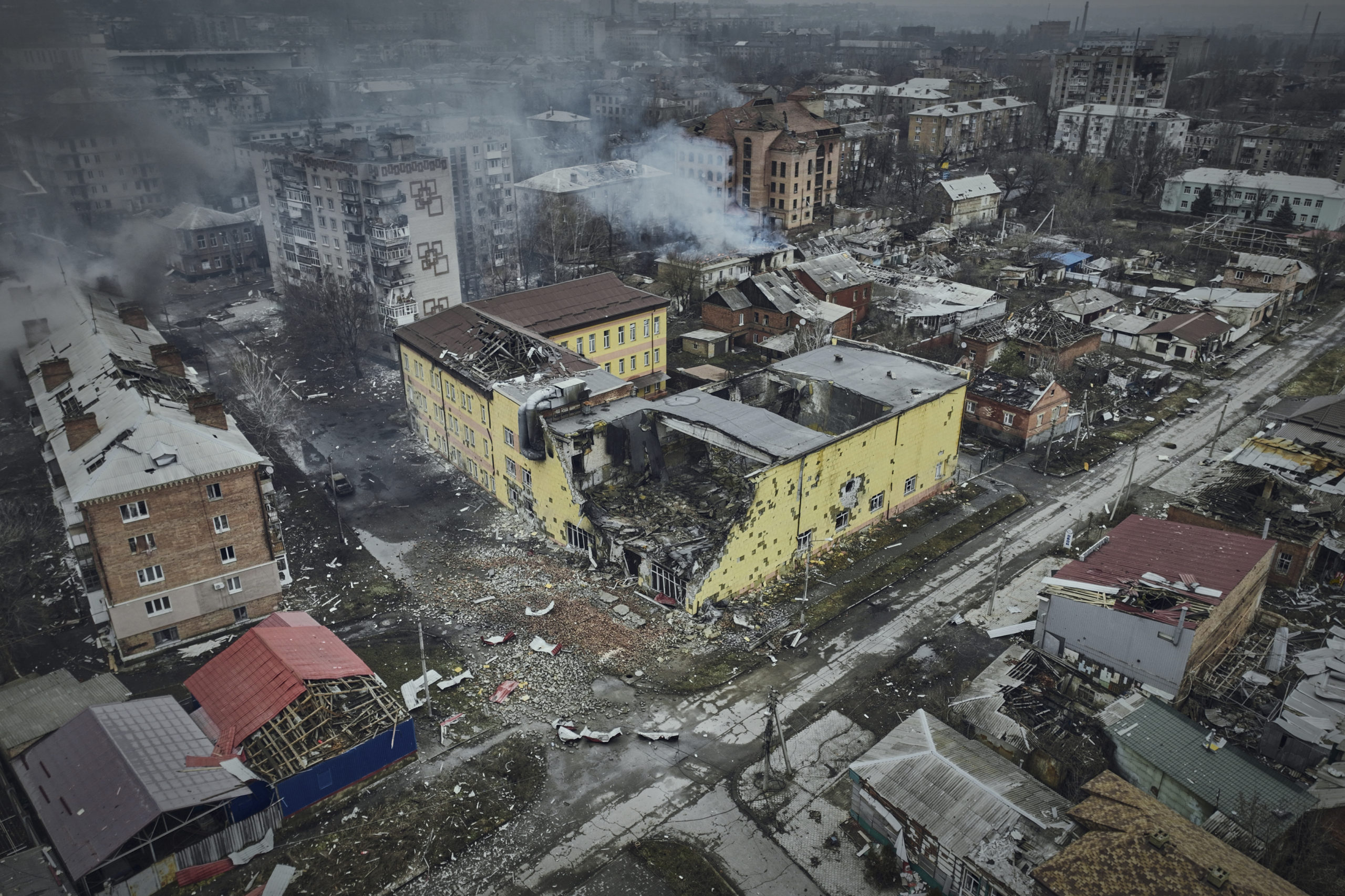 Wagner-stifter: Russisk flagg heist over Bakhmut&nbsp;<span>(+)</span>