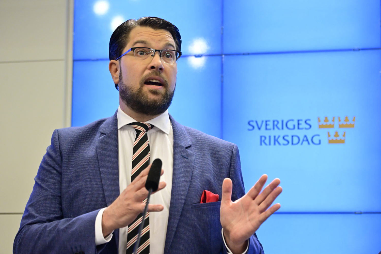 Jimmie Åkesson: – Venstresiden ser på eldreomsorg som språkopplæring for innvandrere&nbsp;<span>(+)</span>