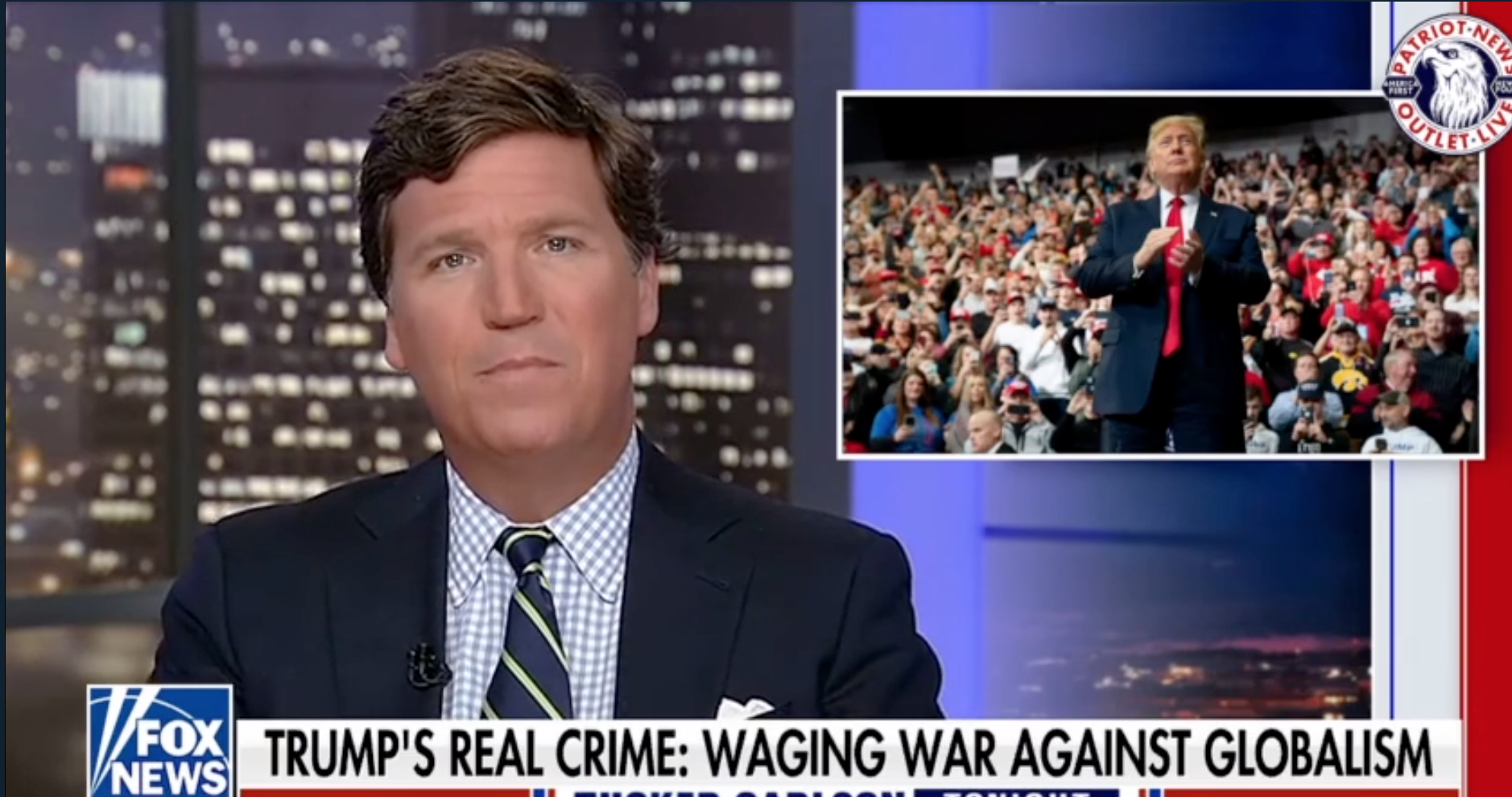 Suveren Tucker: Demokratene villig til å brenne ned huset for å få has på Trump&nbsp;<span>(+)</span>