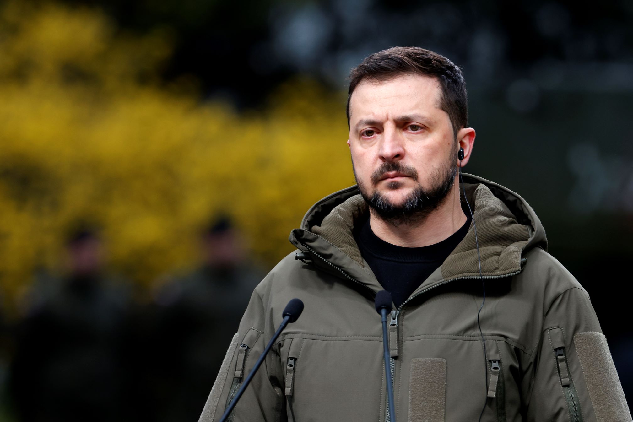 Zelenskyj langer ut mot russiske «udyr» etter påstått drapsvideo&nbsp;<span>(+)</span>