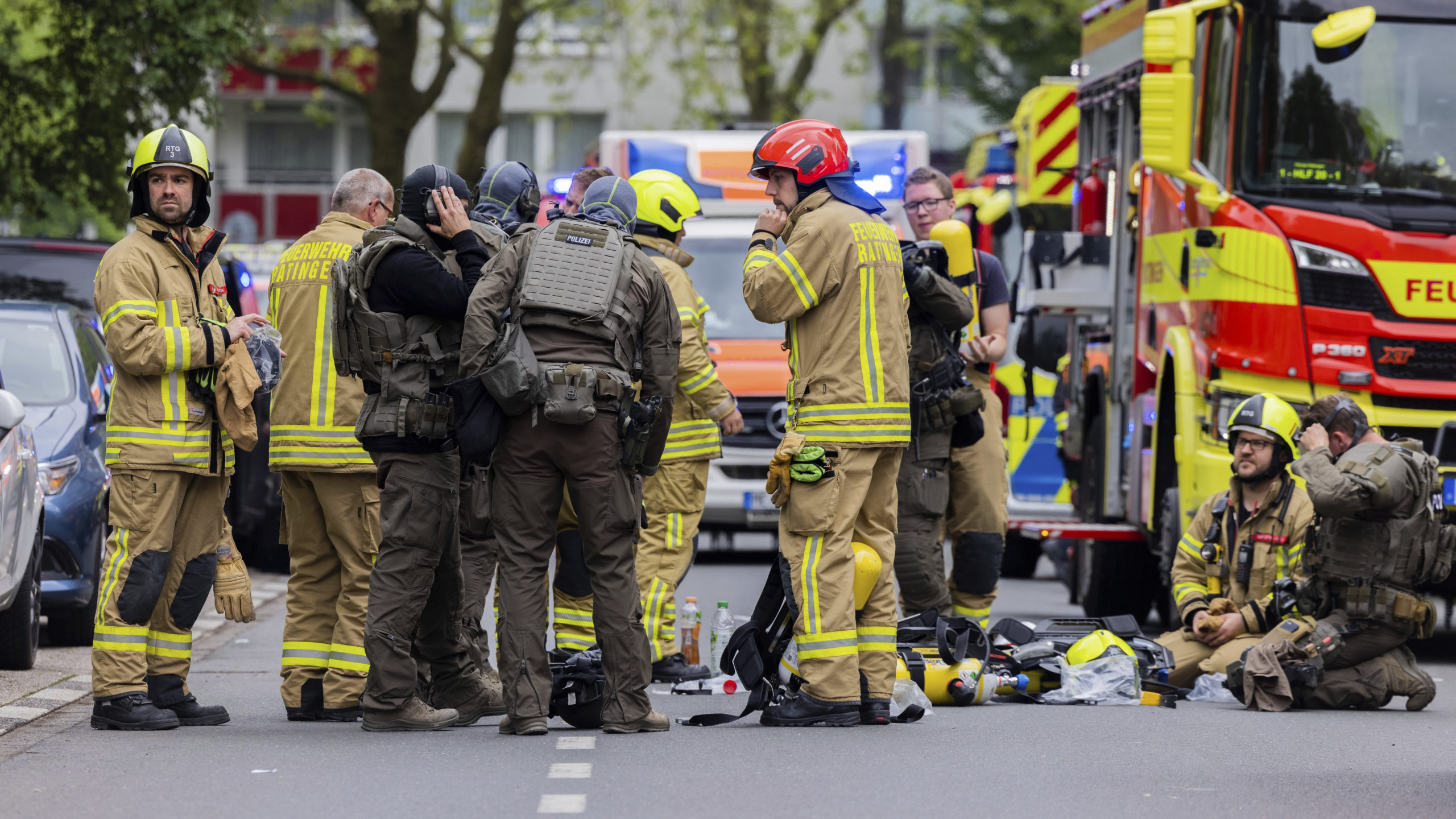 Flere politi- og brannfolk skadd i eksplosjon i høyblokk i Tyskland&nbsp;<span>(+)</span>
