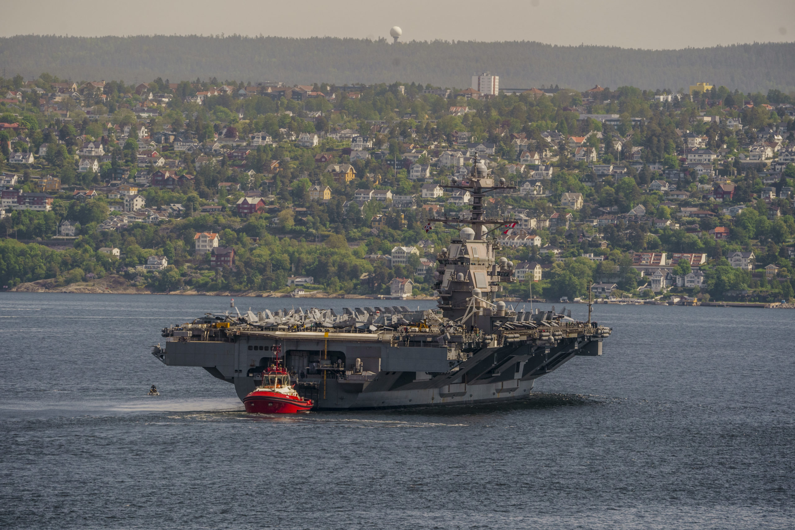 Sosialistene: USS «Gerald R. Ford»s besøk i Oslo er en unødvendig provokasjon&nbsp;<span>(+)</span>