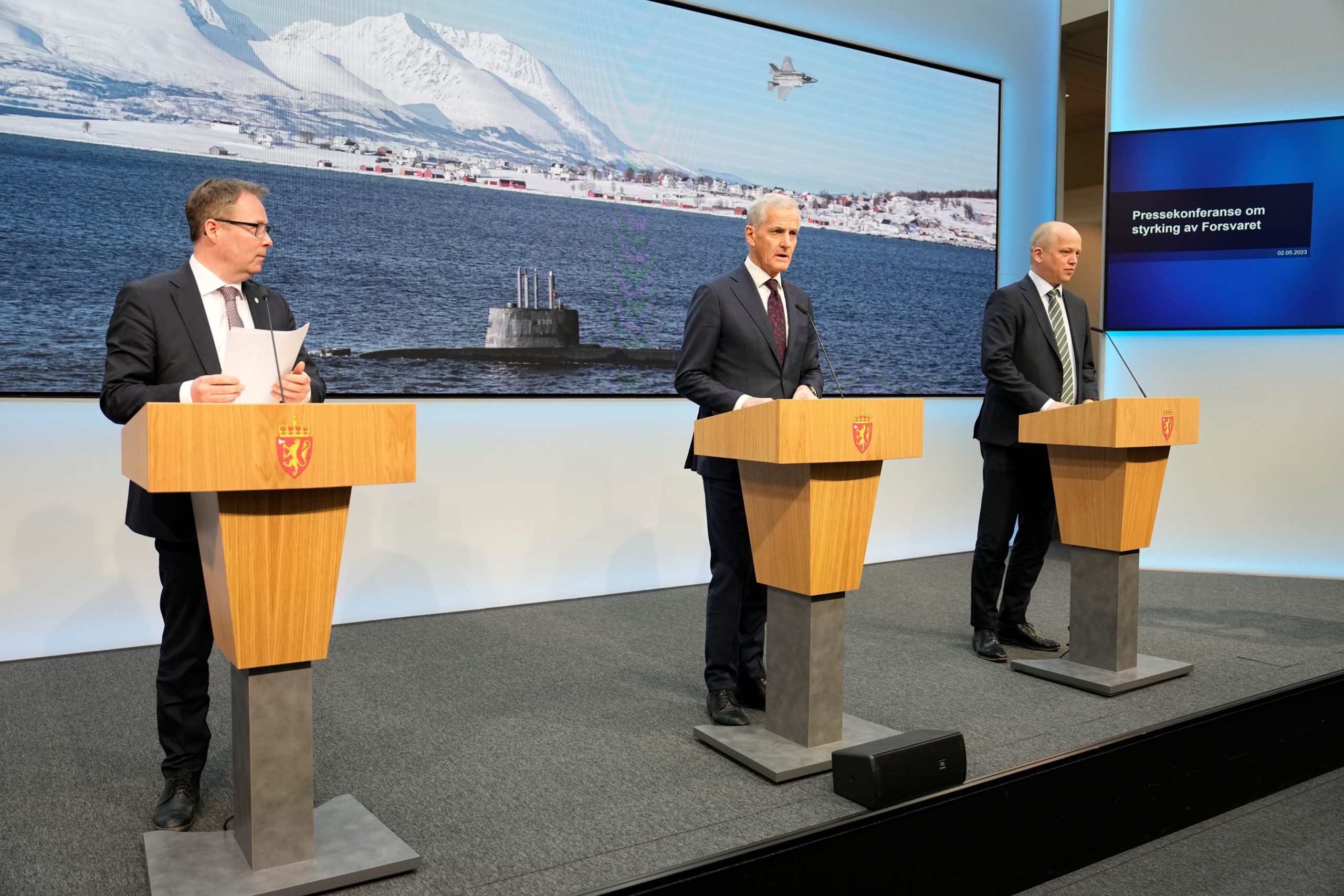 Regjeringen vil bruke 11 milliarder mer på forsvar innen 2026&nbsp;<span>(+)</span>
