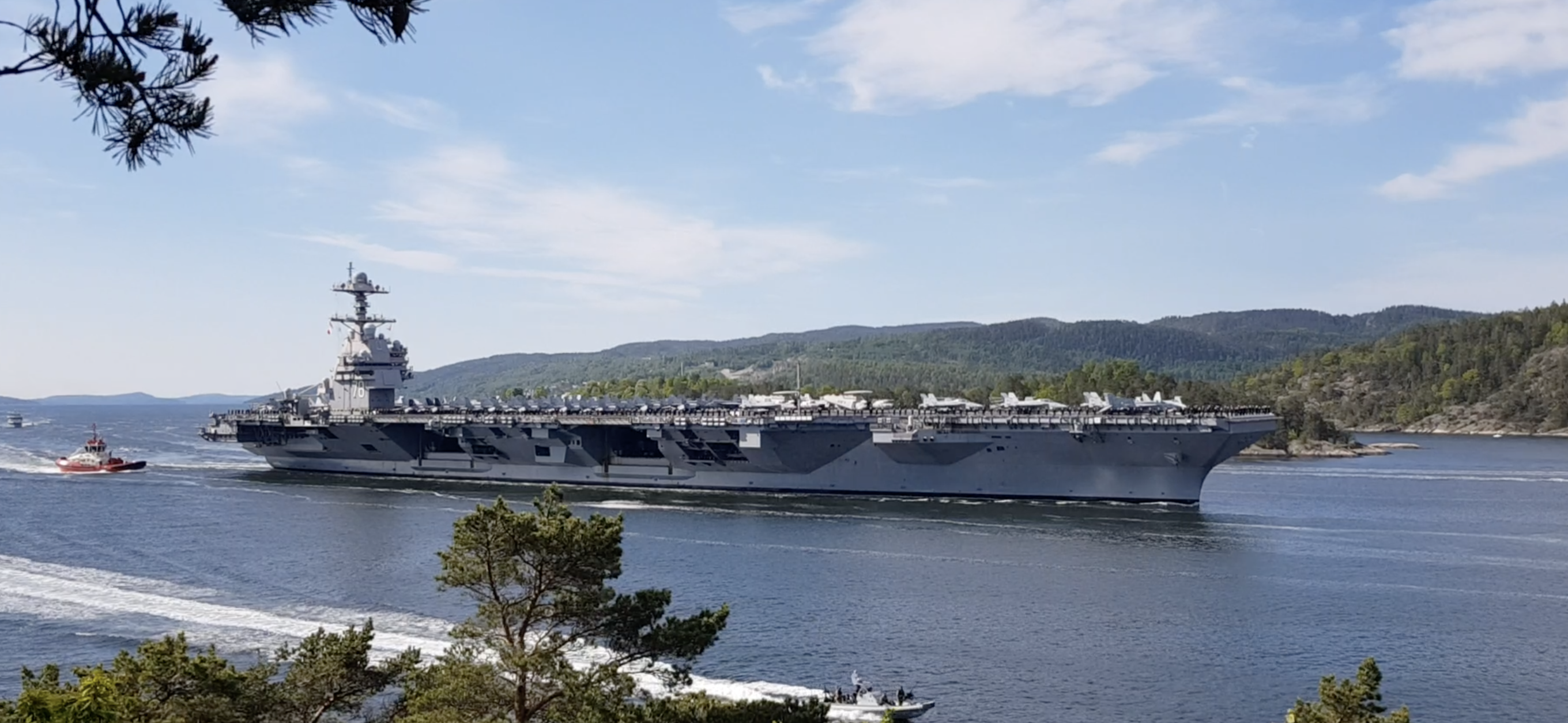 Sverige fikk USS «Kearsarge», Mette fikk invitasjon til Det hvite hus, og Oslo fikk USS «Gerald R. Ford»&nbsp;<span>(+)</span>