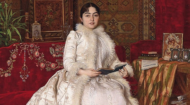 Dronning Natalija av Serbia (1890).&nbsp;<span>(+)</span>