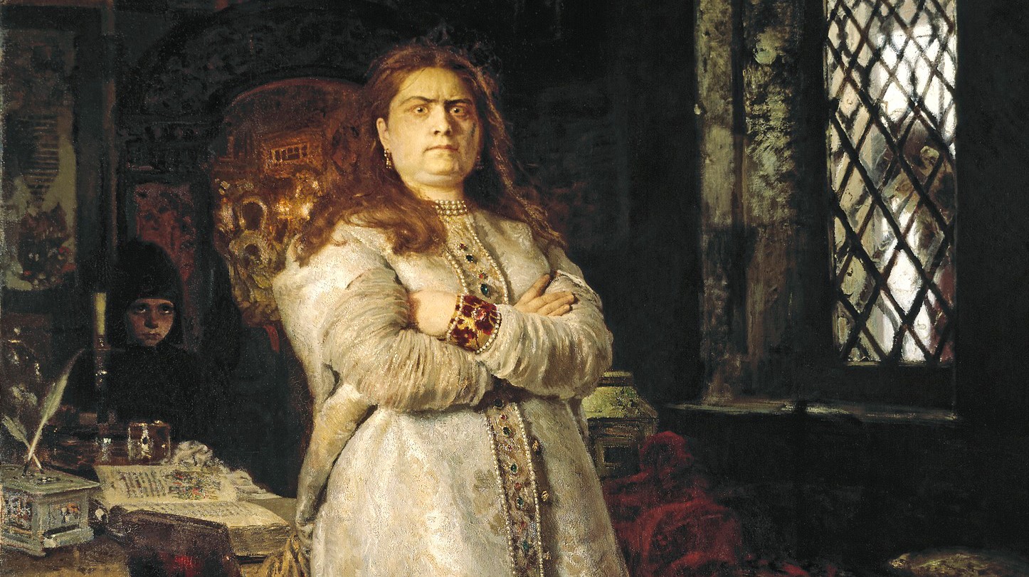 Storhertuginne Sofia Aleksejevna i Novodevitsjij-klostret (1879)&nbsp;<span>(+)</span>