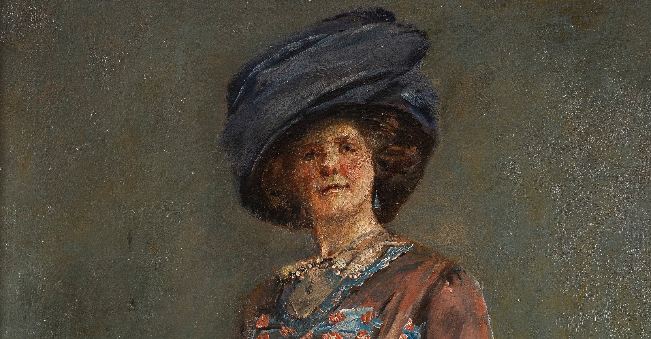Portrett av kunstnerens svigerinne, Bokken Lasson (c.1900)&nbsp;<span>(+)</span>